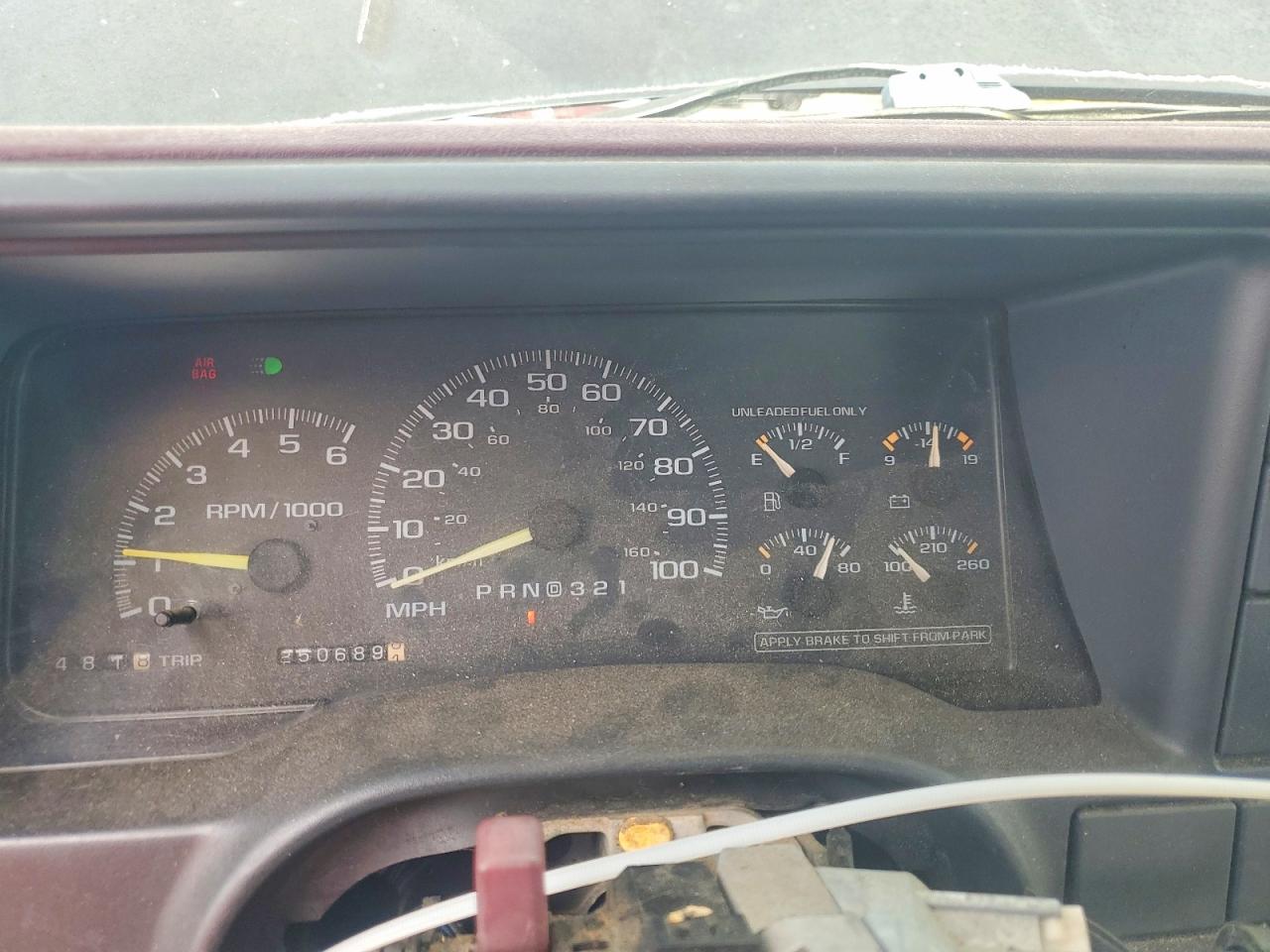1997 Chevrolet Gmt-400 K1500 Black vin: 2GCEK19R3V1215472
