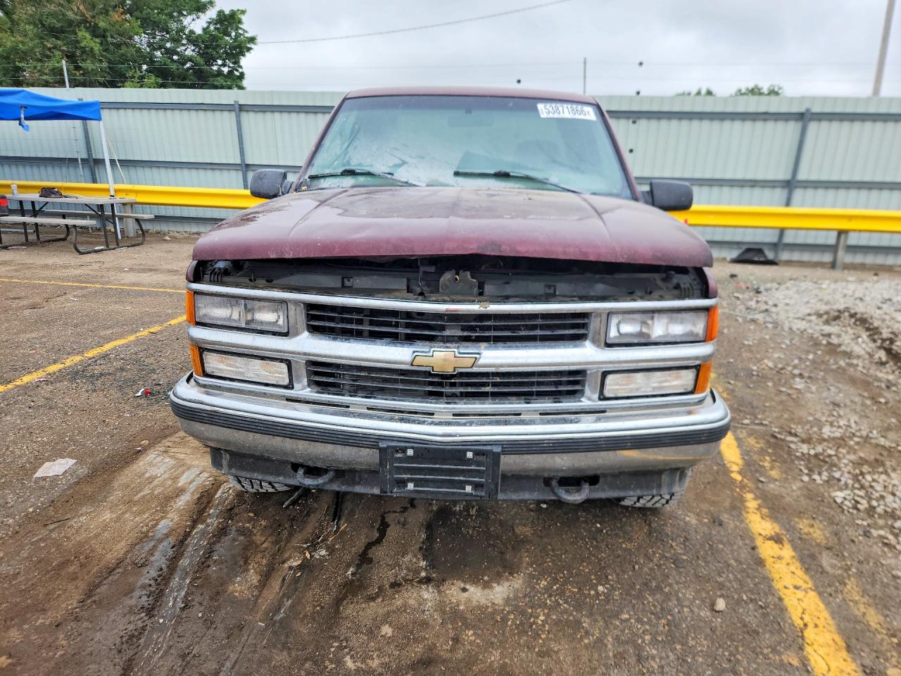 1998 Chevrolet Gmt-400 K1500 Бордовый vin: 2GCEK19R3W1136305