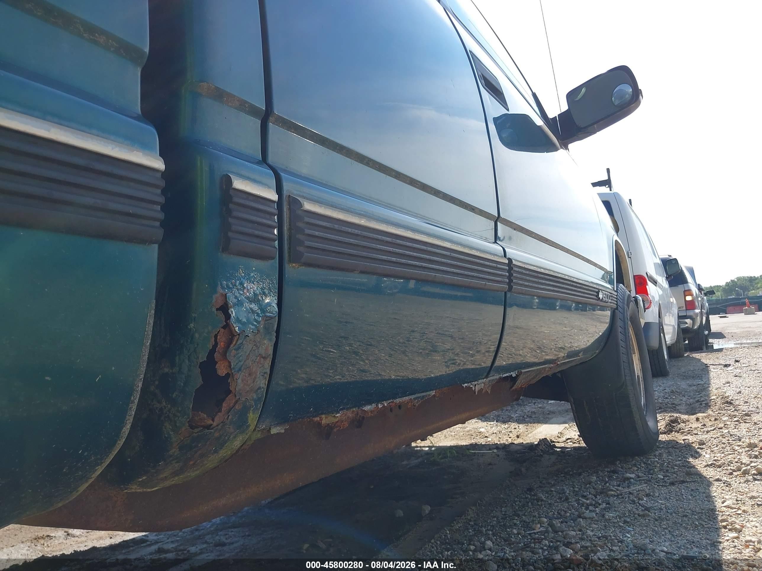 1996 Chevrolet Gmt-400 K1500 Green vin: 2GCEK19R4T1251863