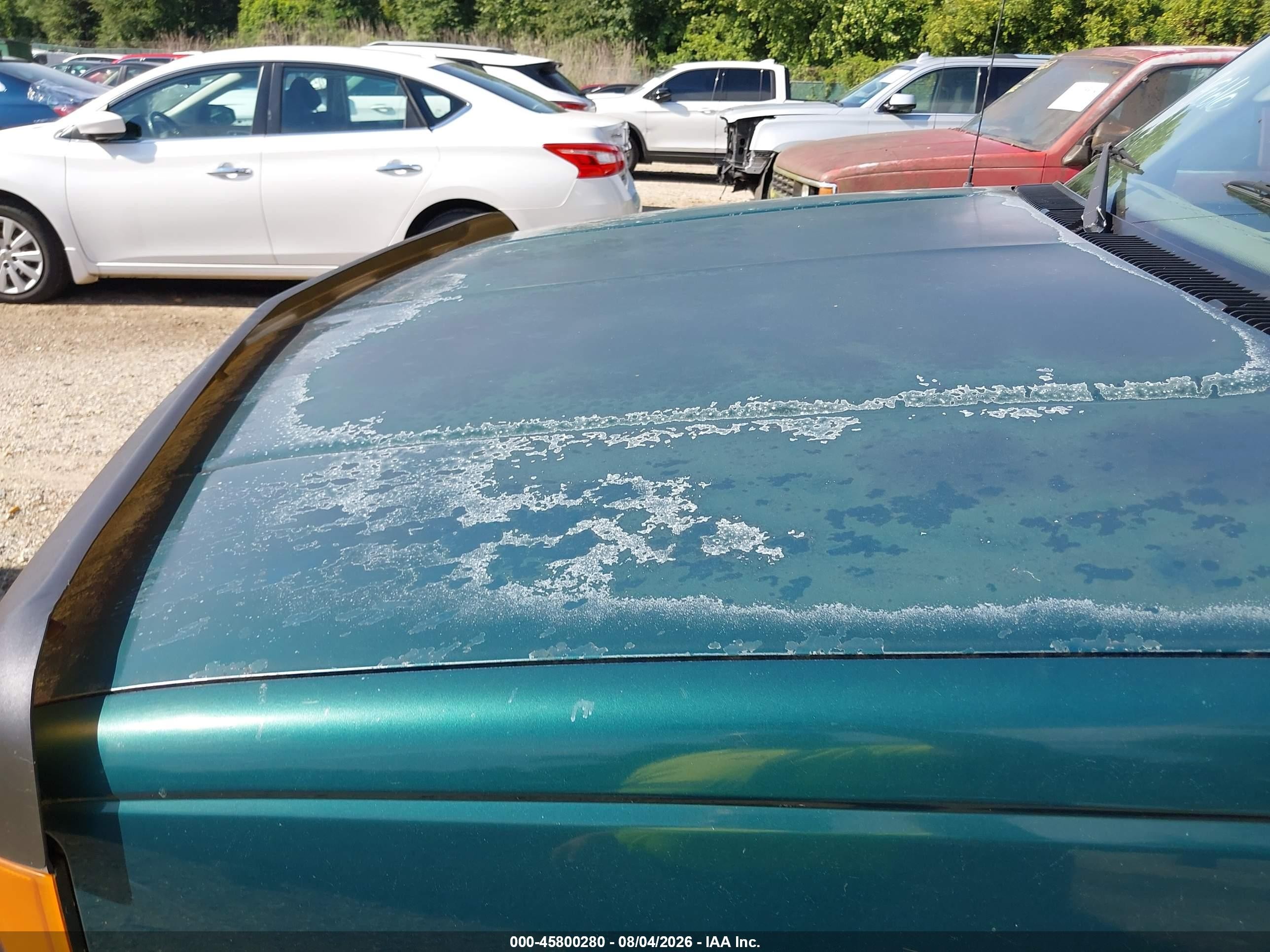 1996 Chevrolet Gmt-400 K1500 Green vin: 2GCEK19R4T1251863