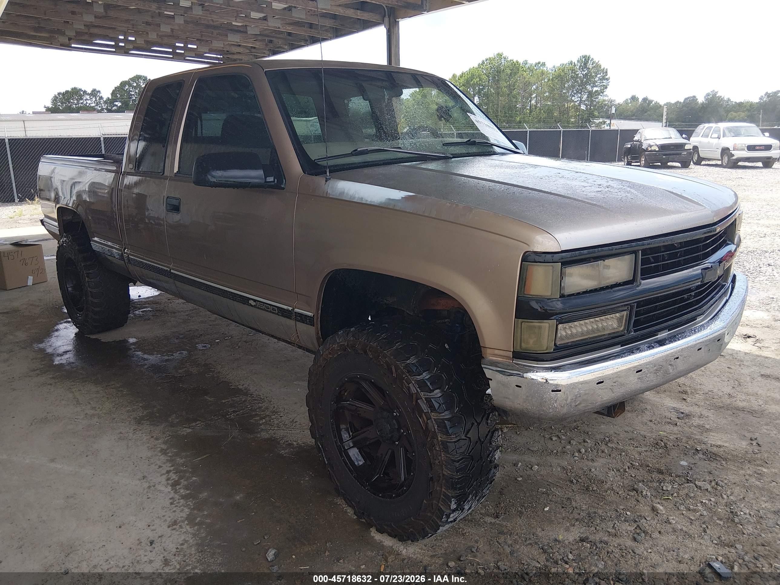 1997 Chevrolet K1500 Fleetside Tan vin: 2GCEK19R4V1266527