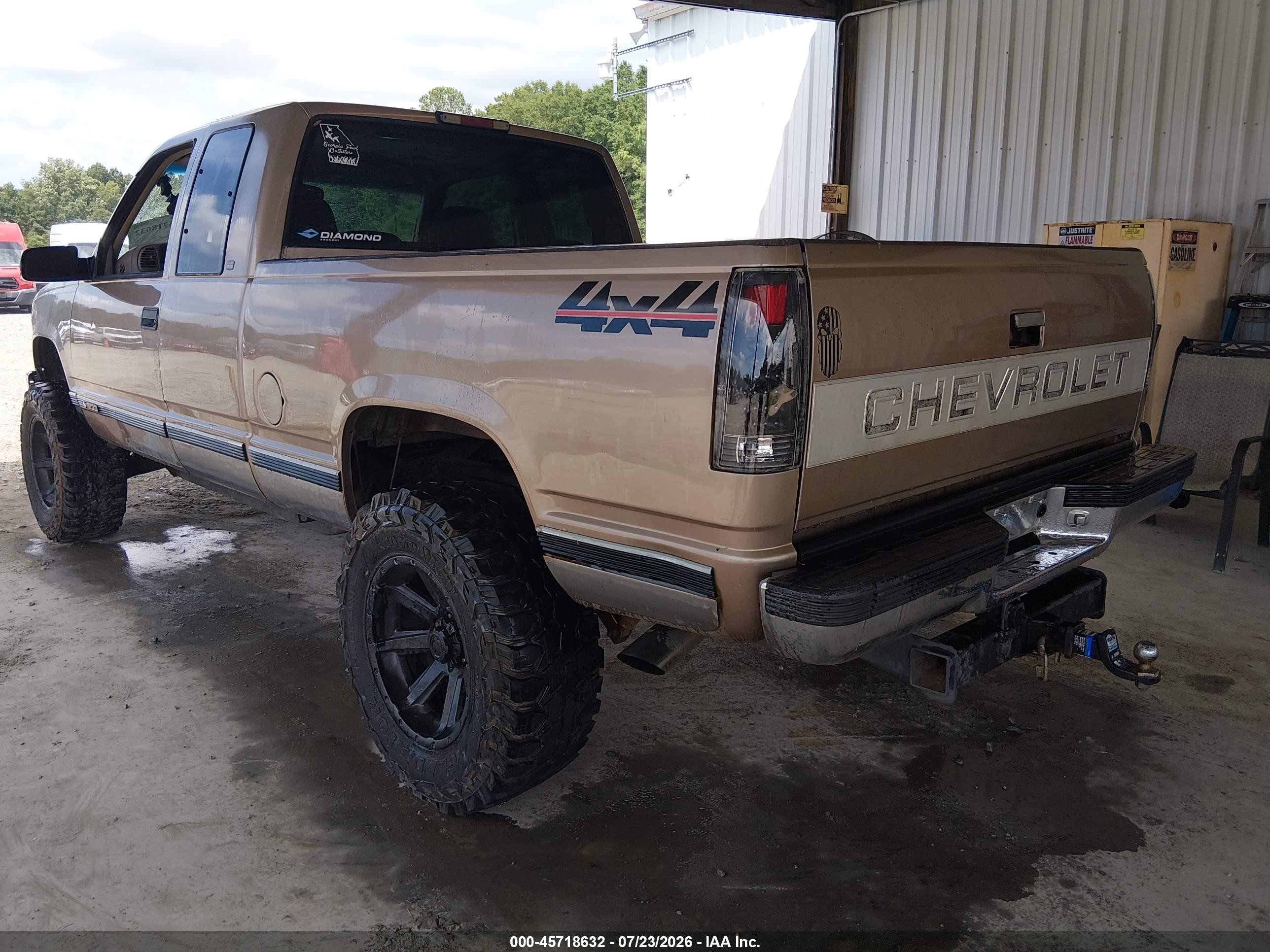 1997 Chevrolet K1500 Fleetside Tan vin: 2GCEK19R4V1266527