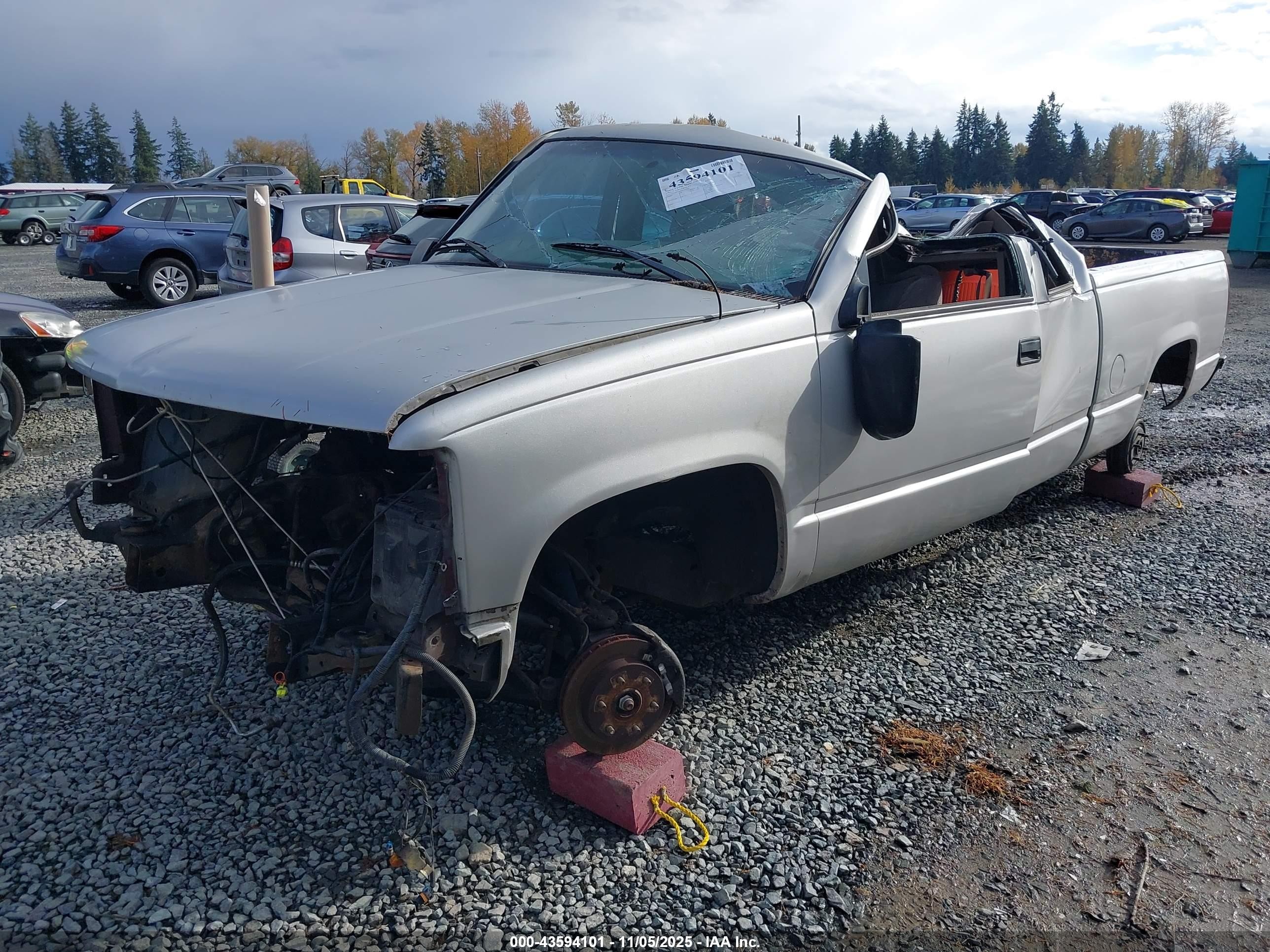 1997 Chevrolet K1500 Fleetside Tan vin: 2GCEK19R5V1211794