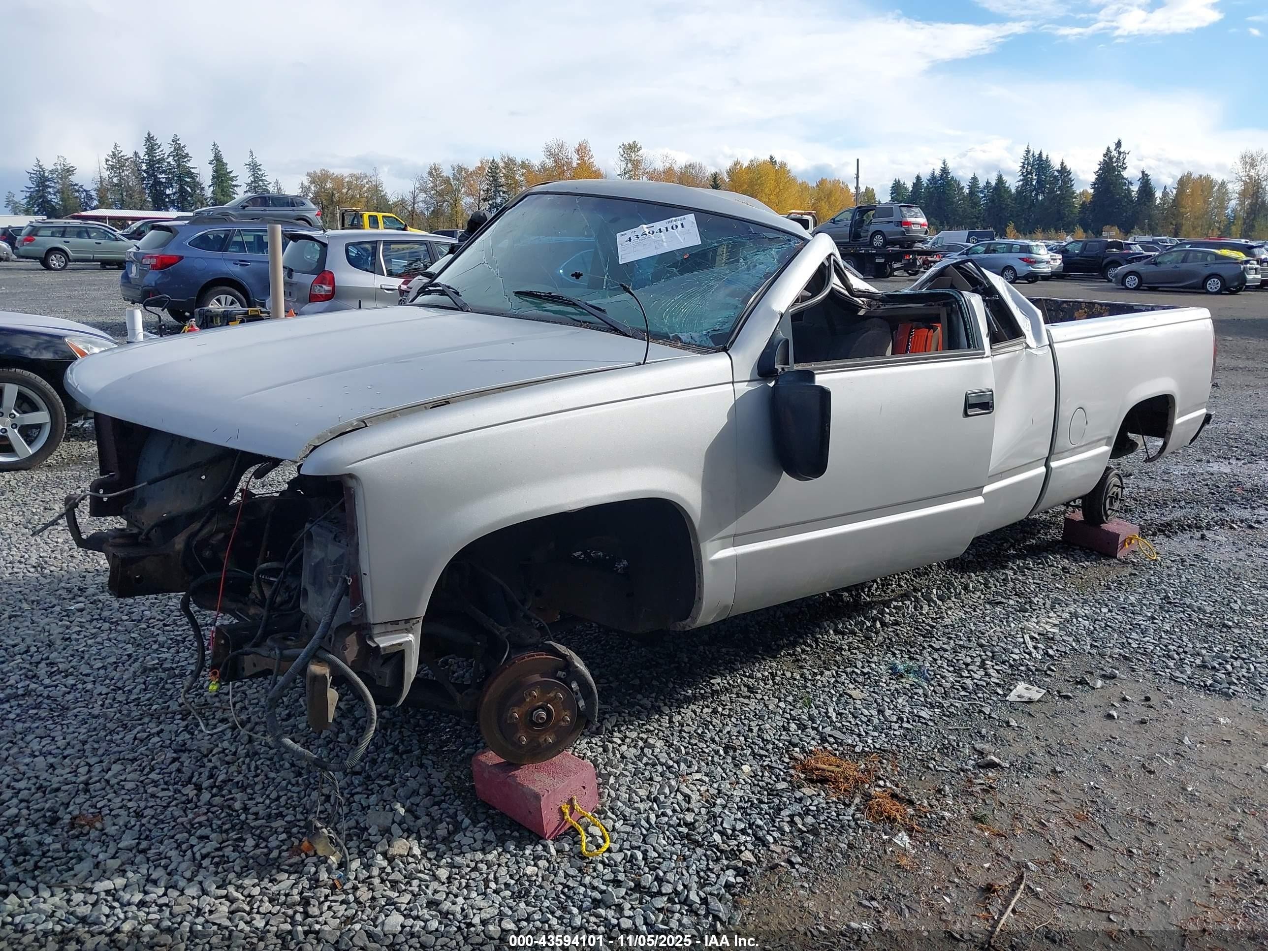 1997 Chevrolet K1500 Fleetside Tan vin: 2GCEK19R5V1211794