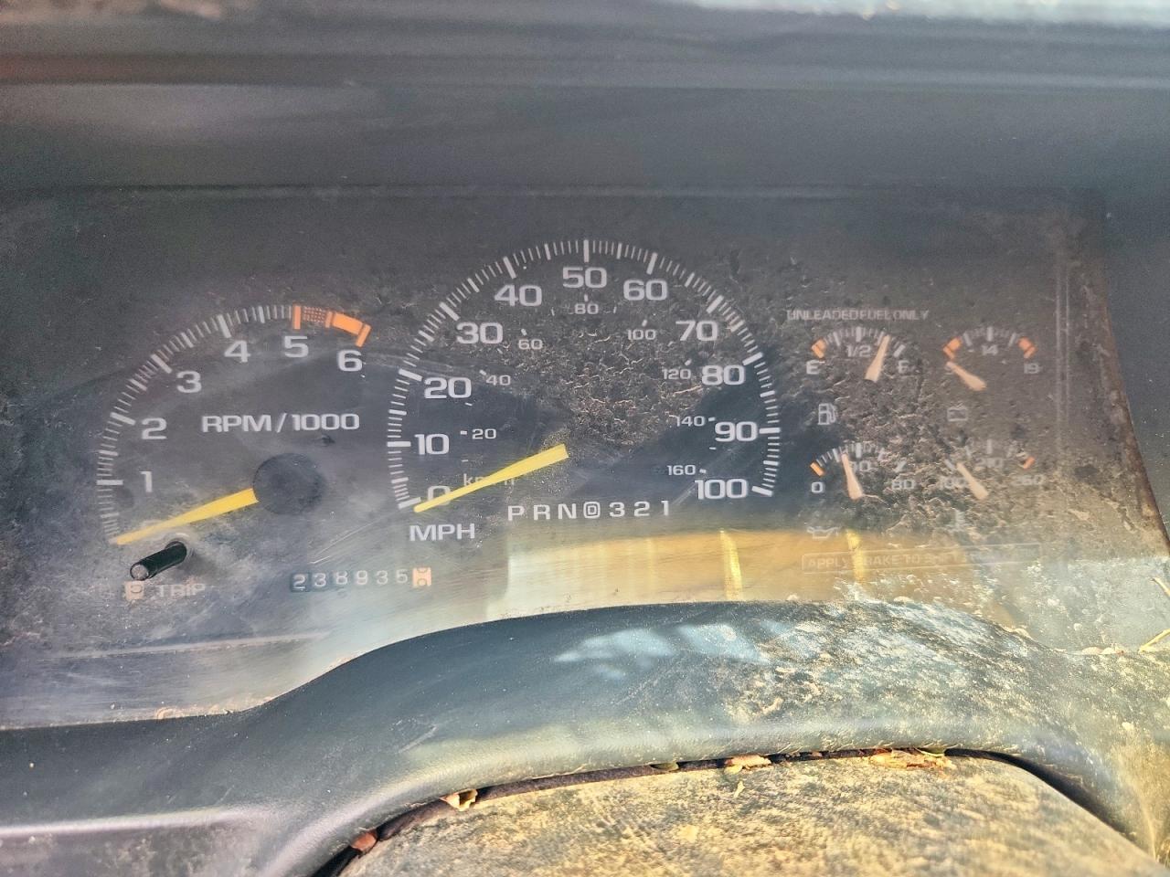 1998 Chevrolet Gmt-400 K1500 Black vin: 2GCEK19R5W1273049