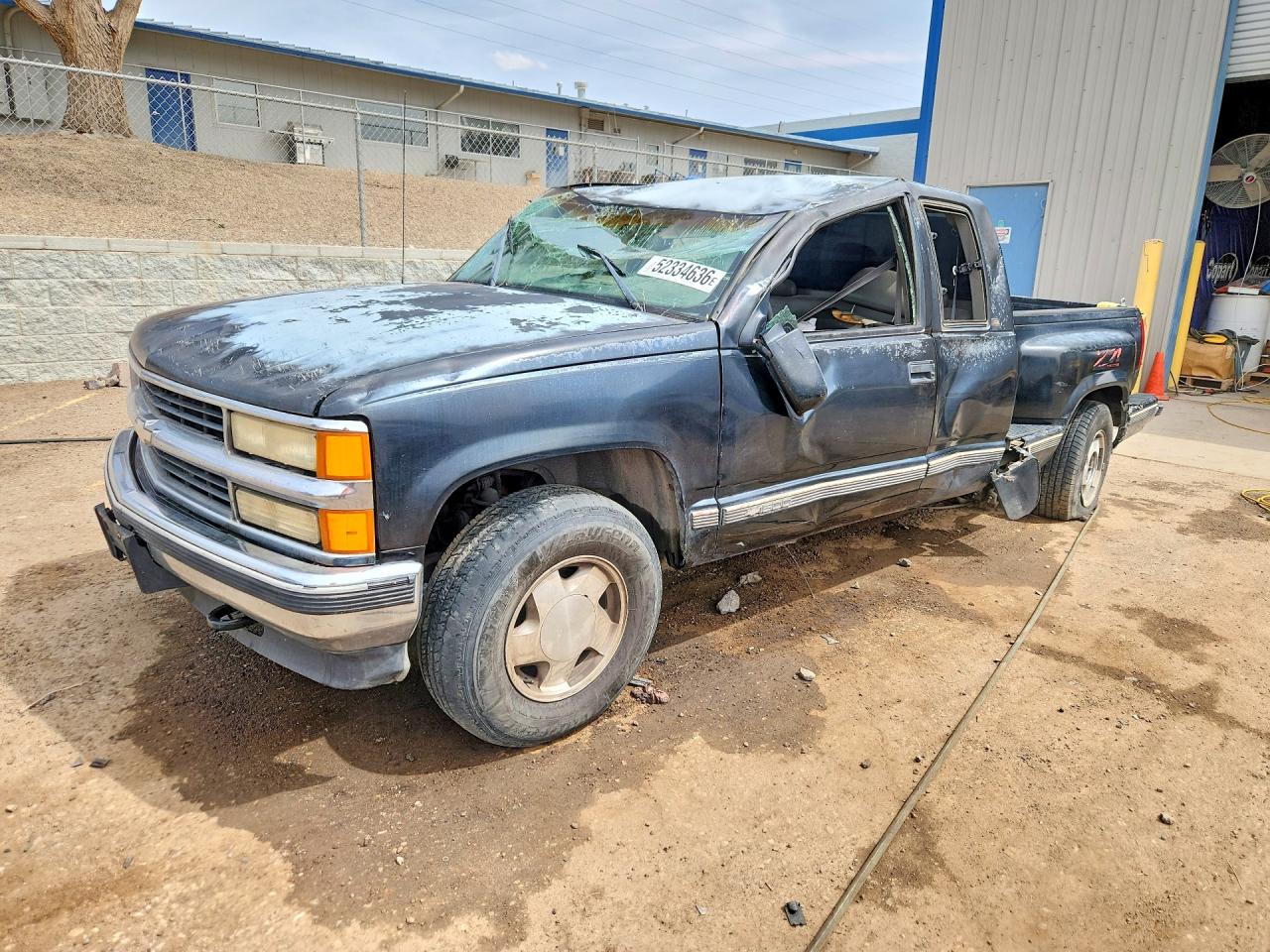 1998 Chevrolet Gmt-400 K1500 Black vin: 2GCEK19R5W1273049