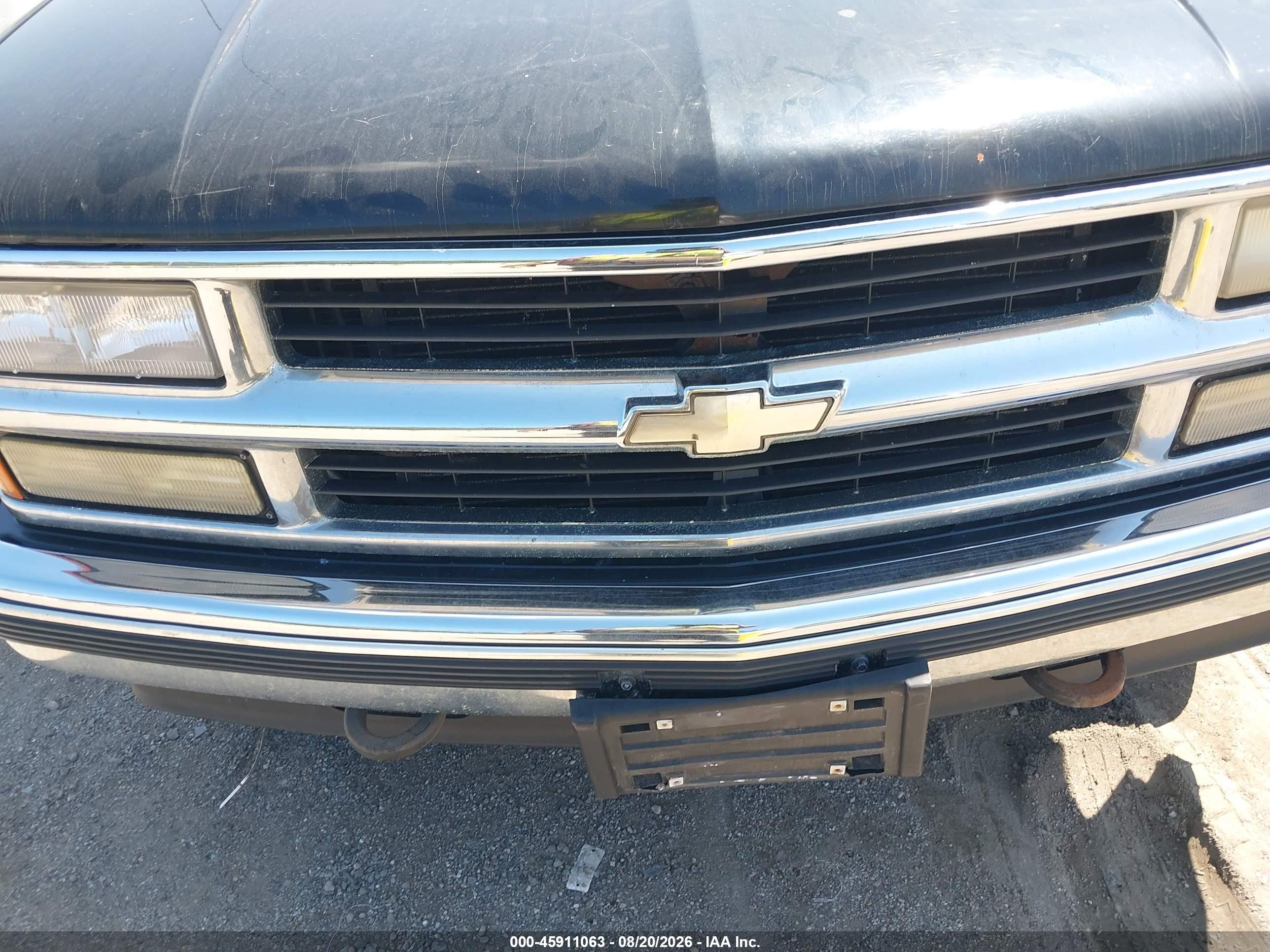 1997 Chevrolet K1500 Fleetside Black vin: 2GCEK19R6V1261720