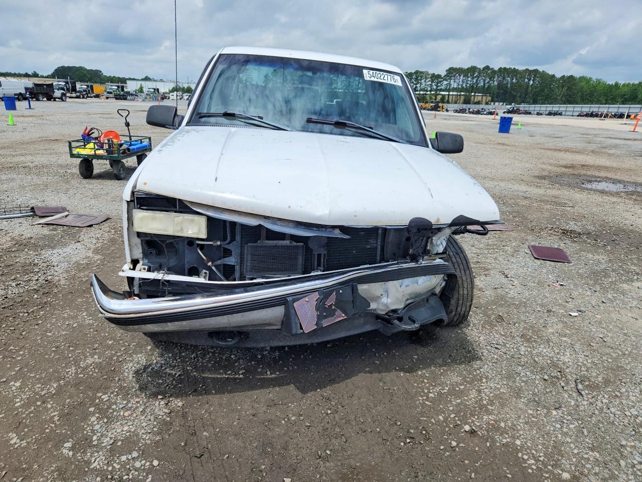 1998 Chevrolet Gmt-400 K1500 White vin: 2GCEK19R6W1221378