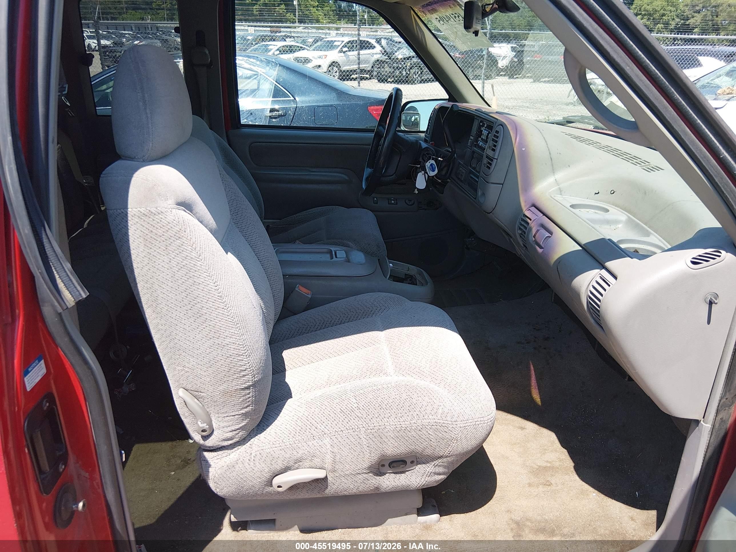 1996 Chevrolet Gmt-400 K1500 Red vin: 2GCEK19R7T1215830