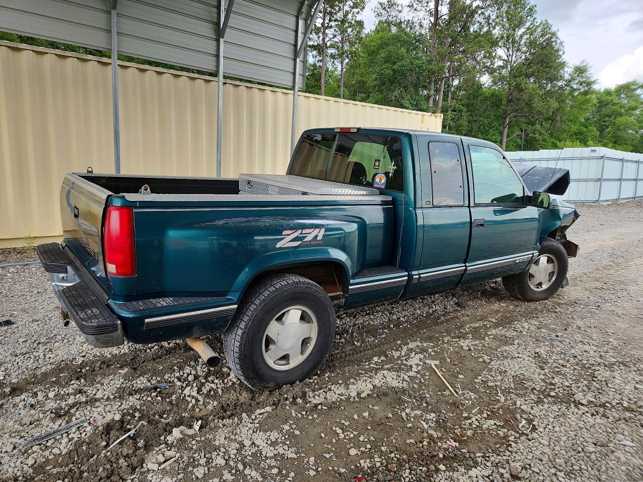 1997 Chevrolet Gmt-400 K1500 Green vin: 2GCEK19R7V1203941