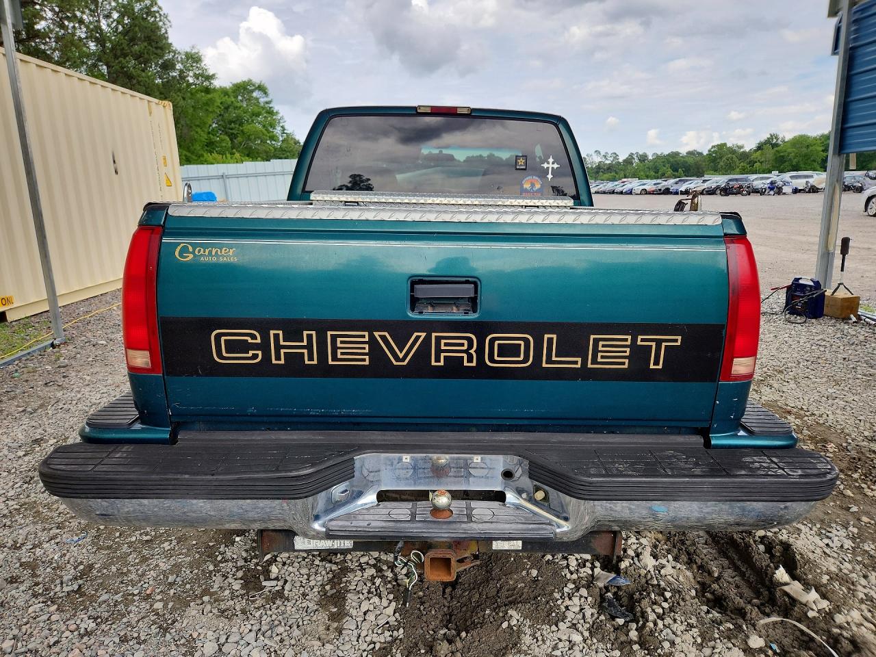 1997 Chevrolet Gmt-400 K1500 Green vin: 2GCEK19R7V1203941