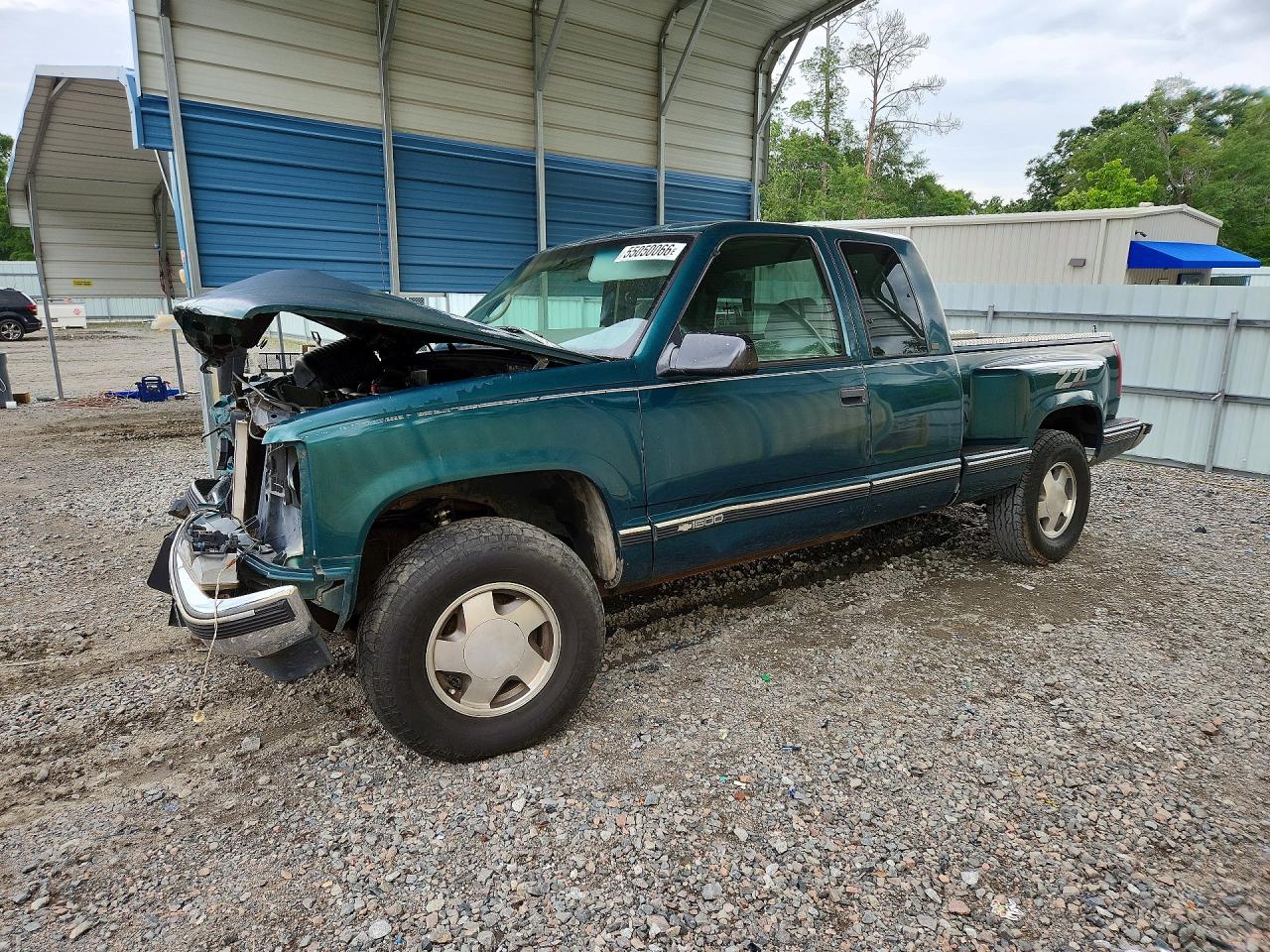 1997 Chevrolet Gmt-400 K1500 Green vin: 2GCEK19R7V1203941