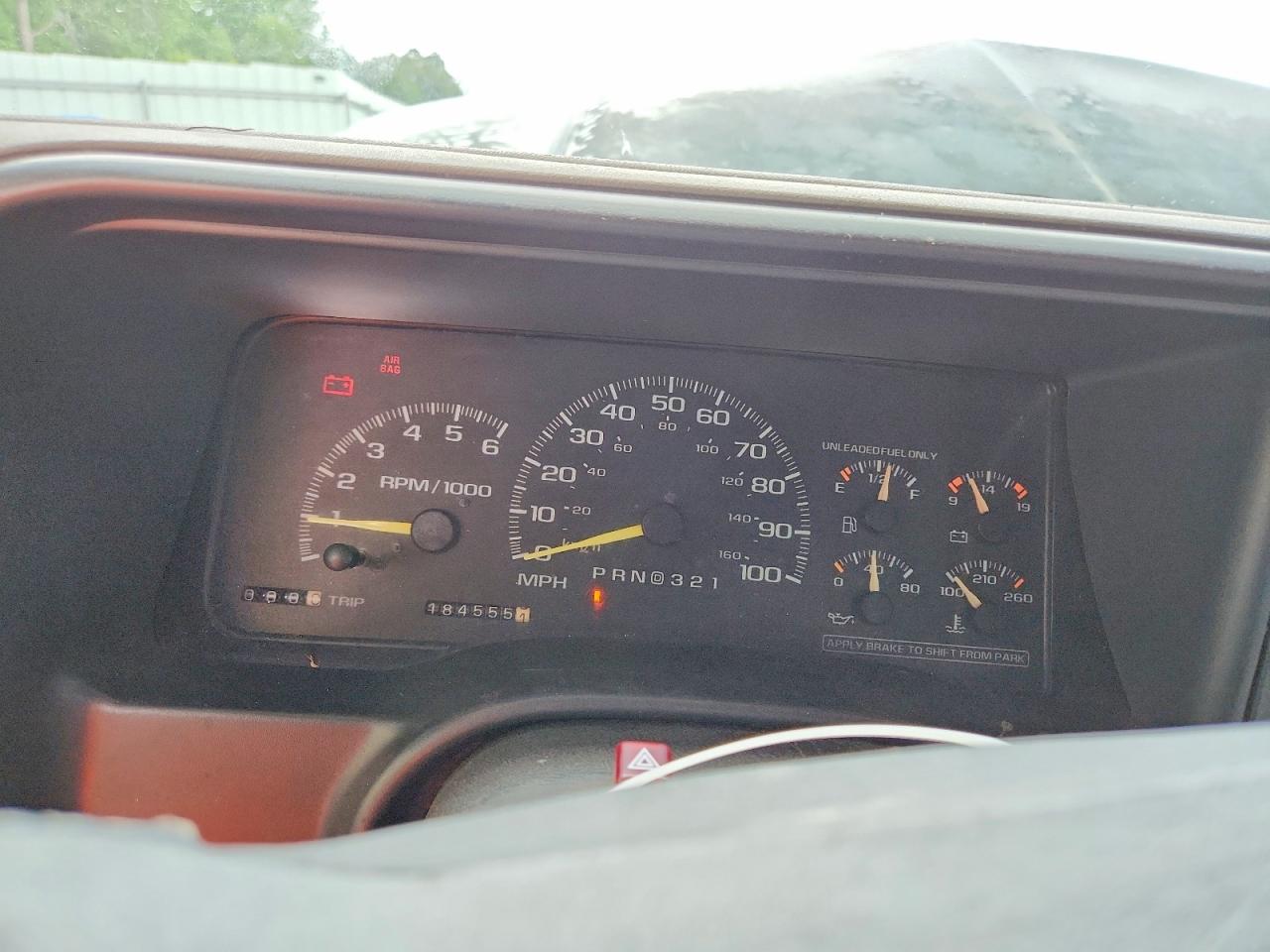 1997 Chevrolet Gmt-400 K1500 Green vin: 2GCEK19R7V1203941