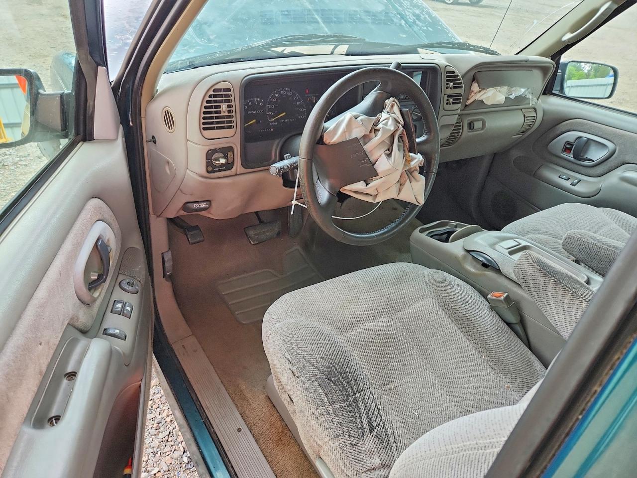 1997 Chevrolet Gmt-400 K1500 Green vin: 2GCEK19R7V1203941
