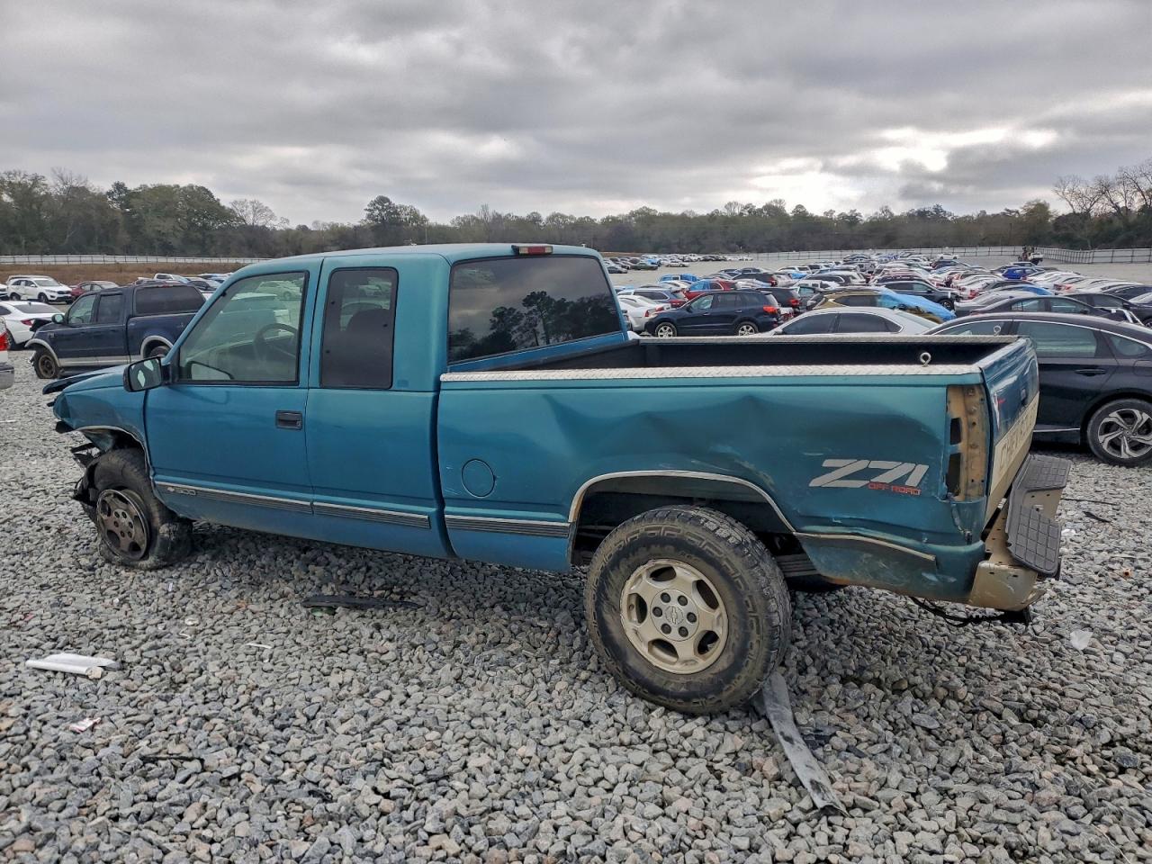 1997 Chevrolet Gmt-400 K1500 Teal vin: 2GCEK19R7V1282091