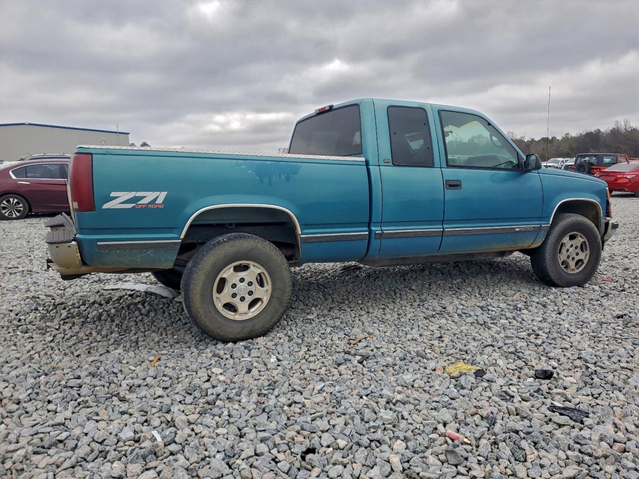1997 Chevrolet Gmt-400 K1500 Teal vin: 2GCEK19R7V1282091