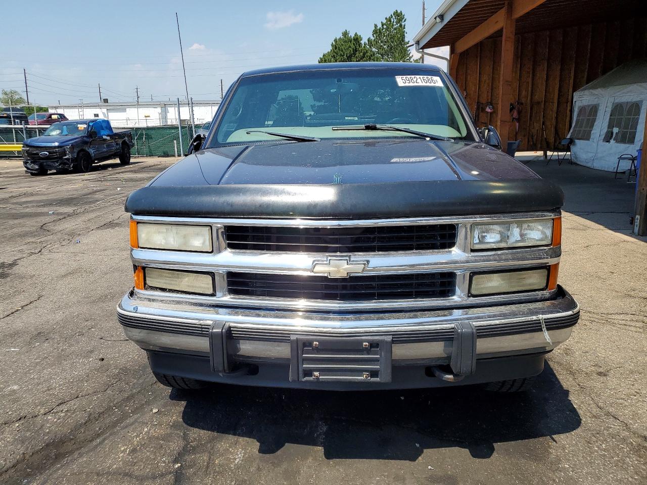 1998 Chevrolet Gmt-400 K1500 Blue vin: 2GCEK19R7W1224581