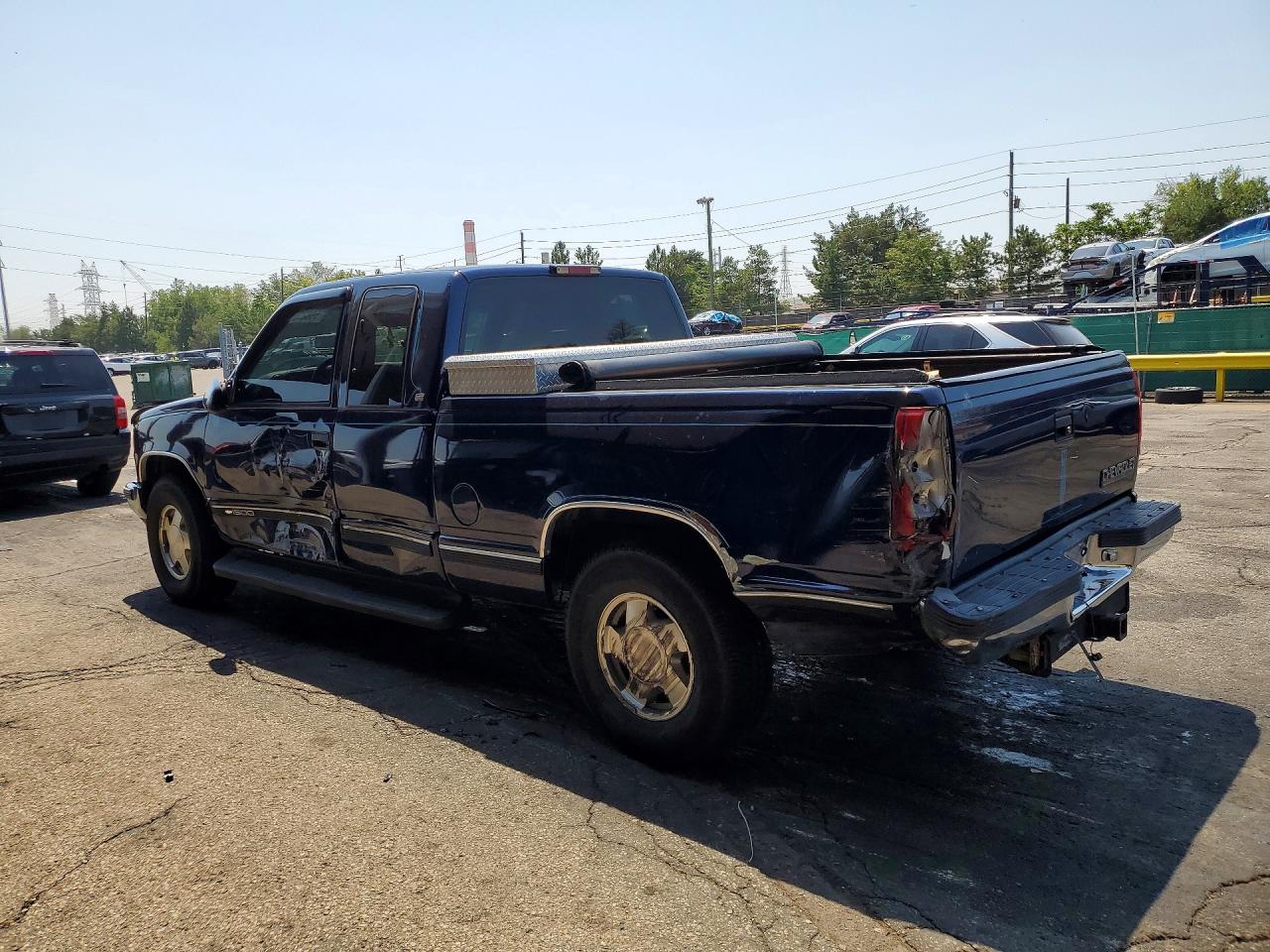 1998 Chevrolet Gmt-400 K1500 Blue vin: 2GCEK19R7W1224581