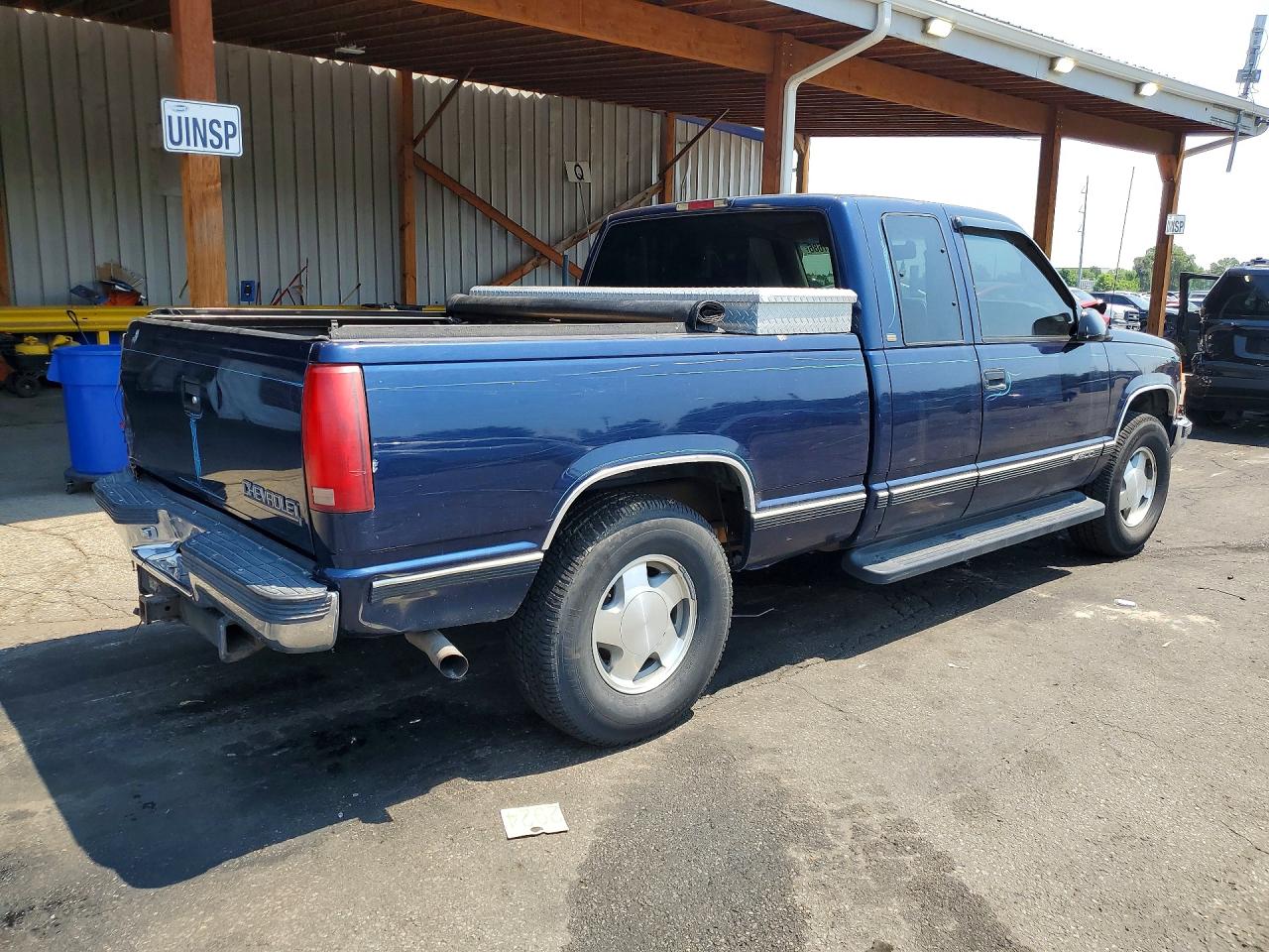 1998 Chevrolet Gmt-400 K1500 Blue vin: 2GCEK19R7W1224581