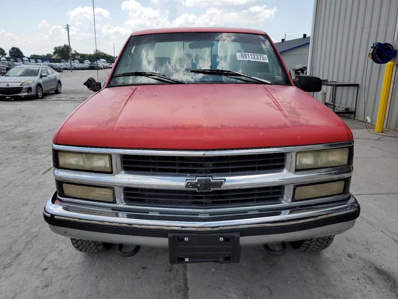 1996 Chevrolet Gmt-400 K1500 Red vin: 2GCEK19R8T1209275