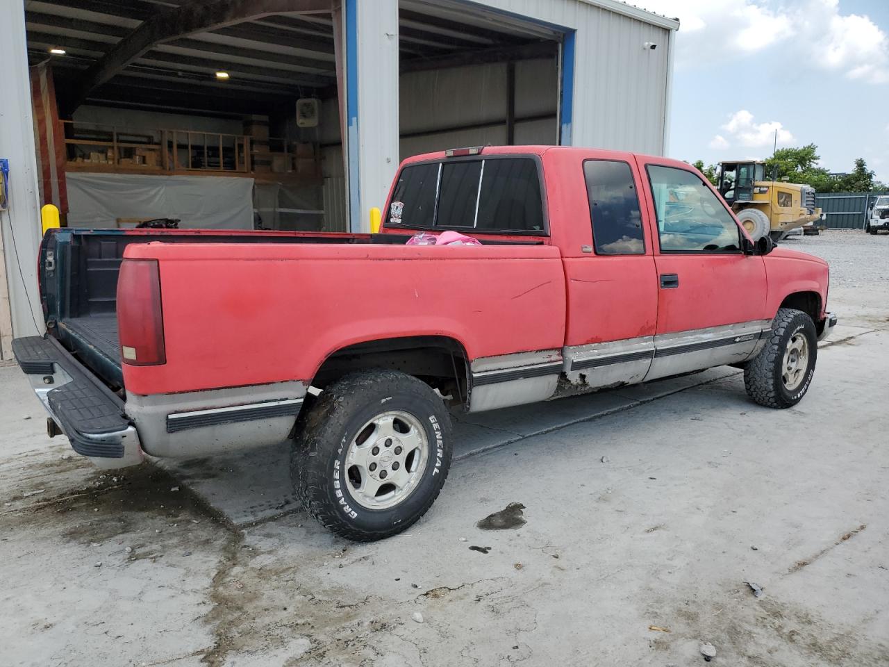 1996 Chevrolet Gmt-400 K1500 Red vin: 2GCEK19R8T1209275