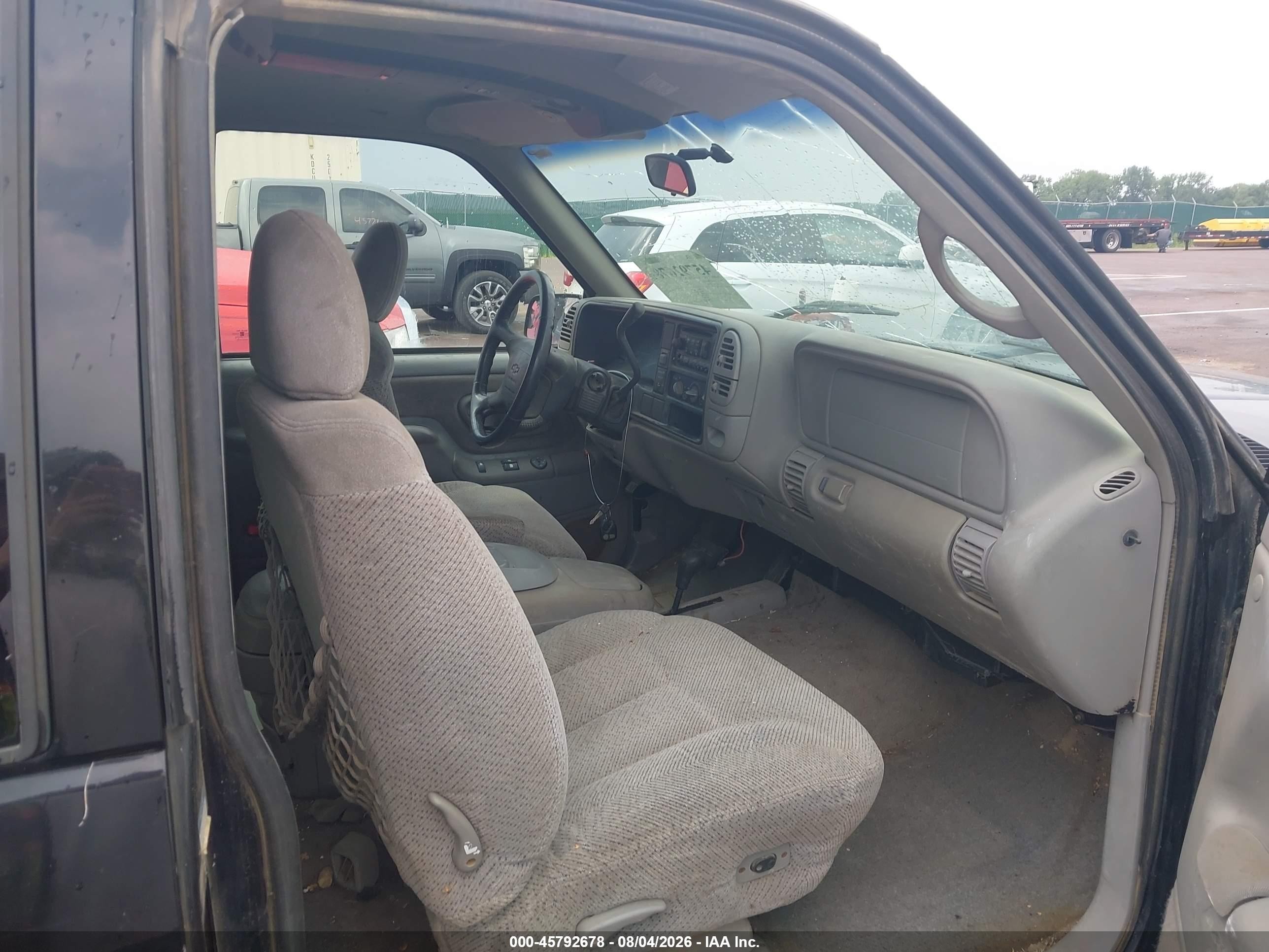 1997 Chevrolet K1500 Fleetside Black vin: 2GCEK19R8V1203981