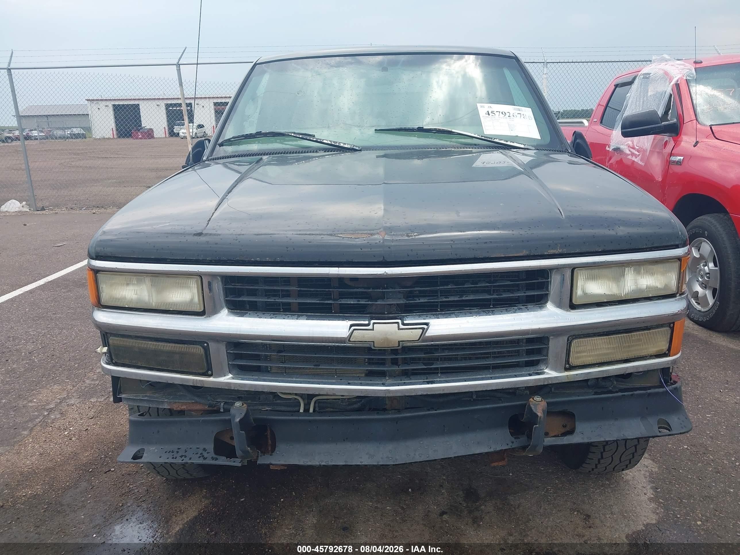 1997 Chevrolet K1500 Fleetside Black vin: 2GCEK19R8V1203981