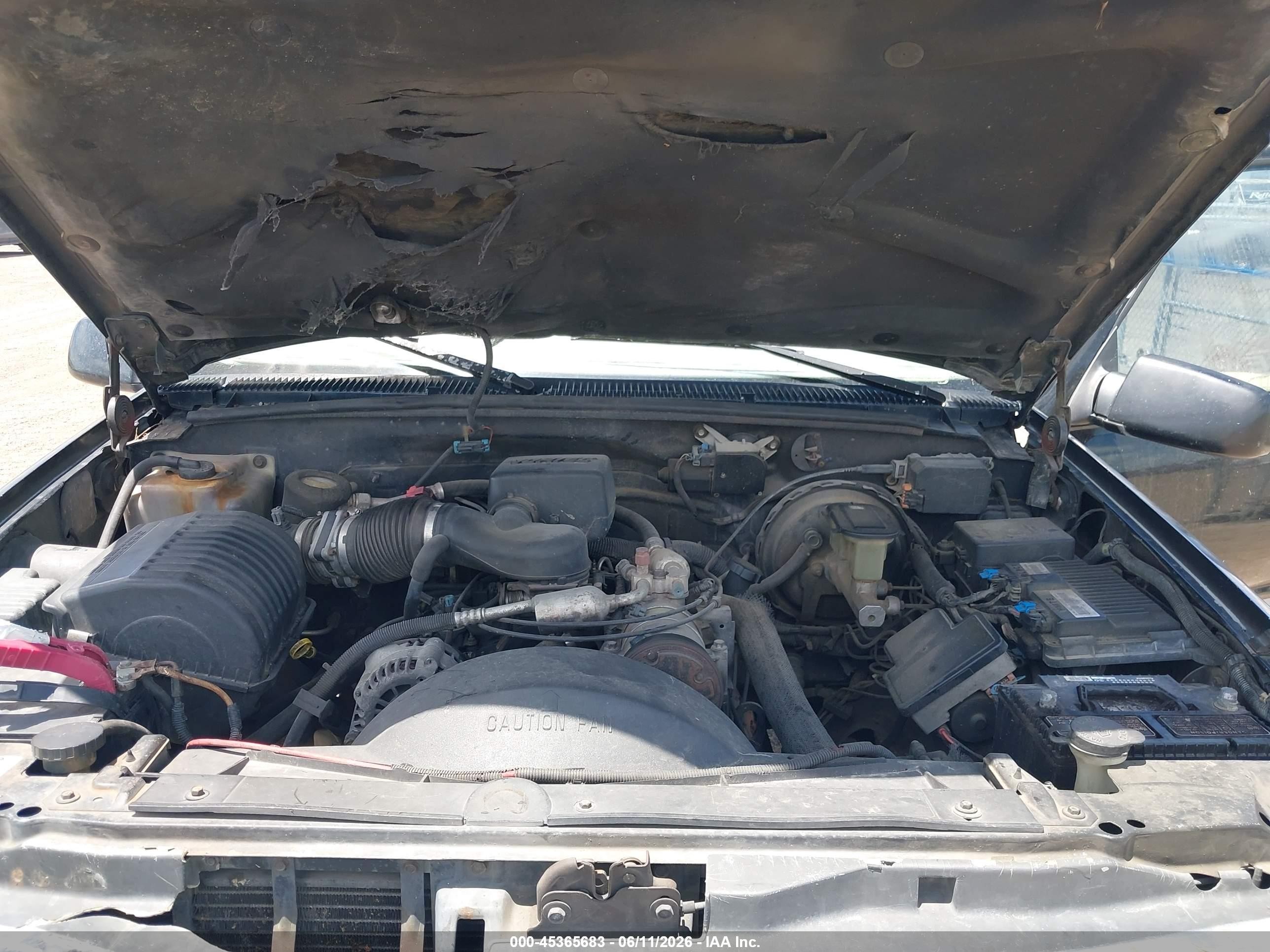 1997 Chevrolet K1500 Fleetside Black vin: 2GCEK19R9V1266328