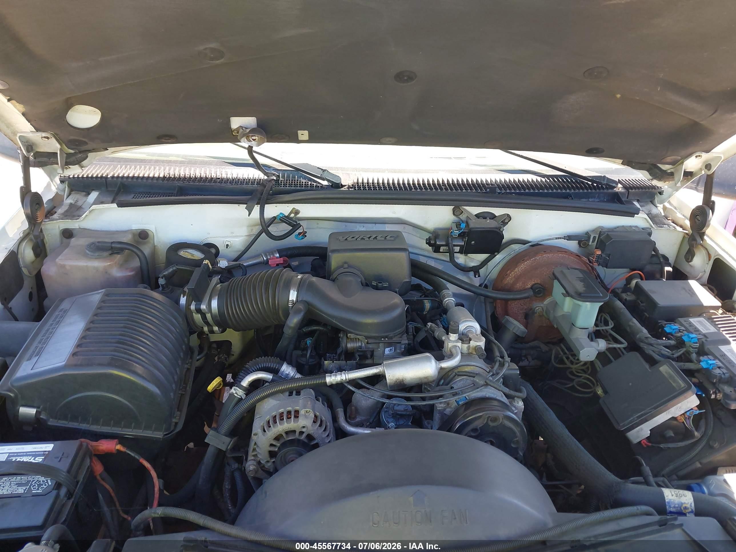 1997 Chevrolet K1500 Fleetside White vin: 2GCEK19RXV1256083