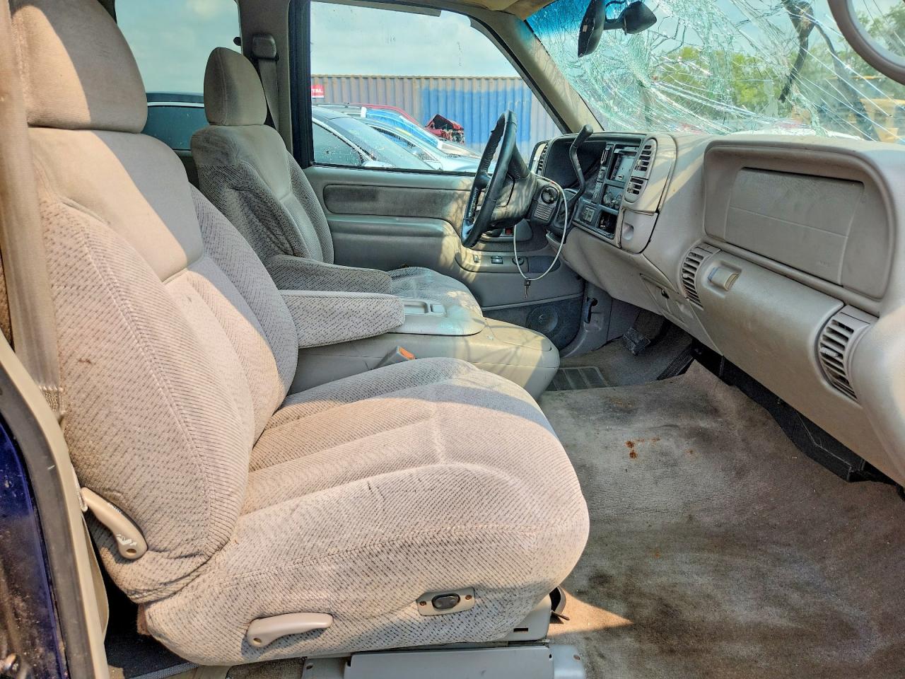 1998 Chevrolet Gmt-400 K1500 Blue vin: 2GCEK19RXW1143963