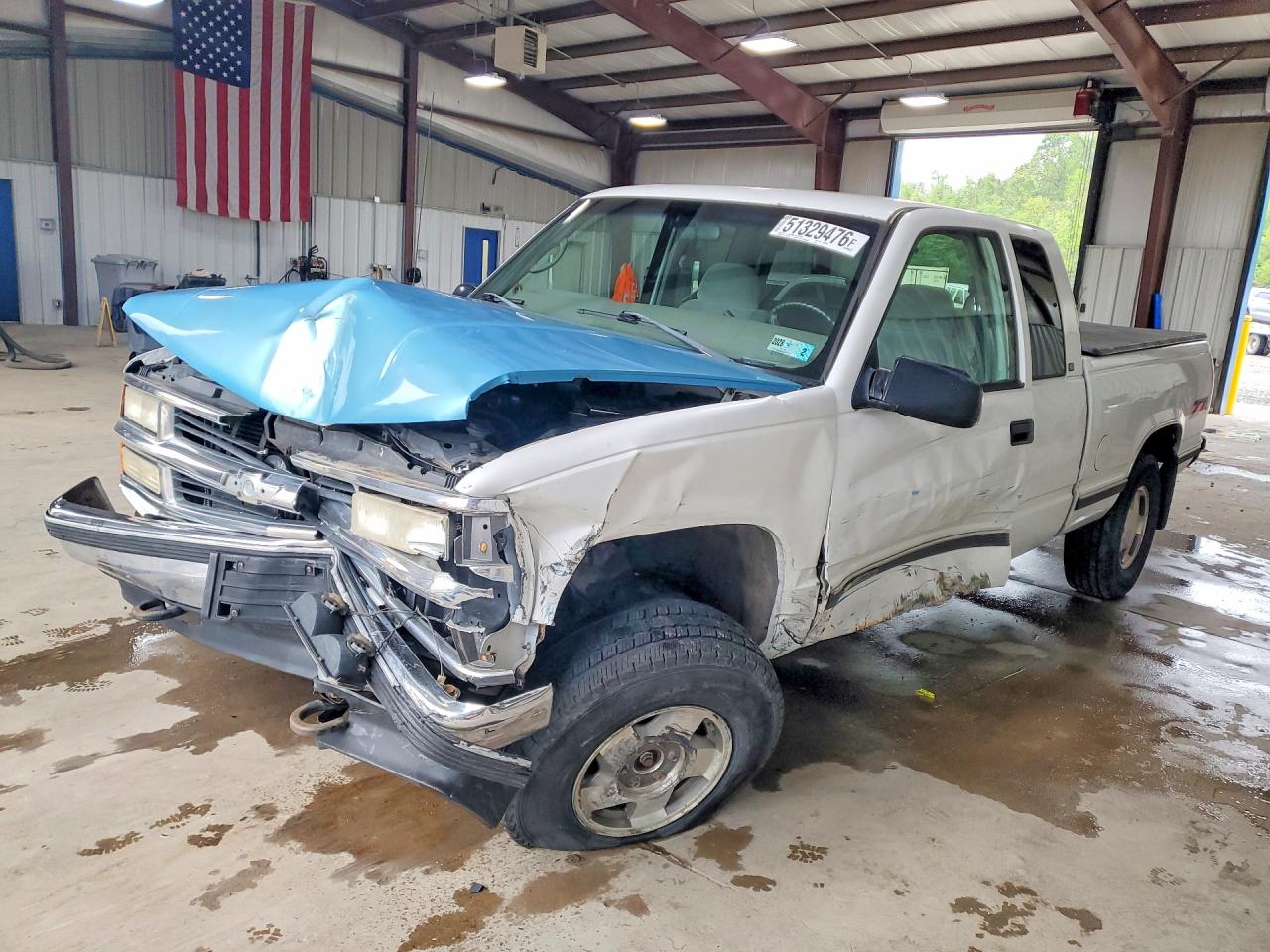 1998 Chev Chevy1500 White vin: 2GCEK19RXW1247319