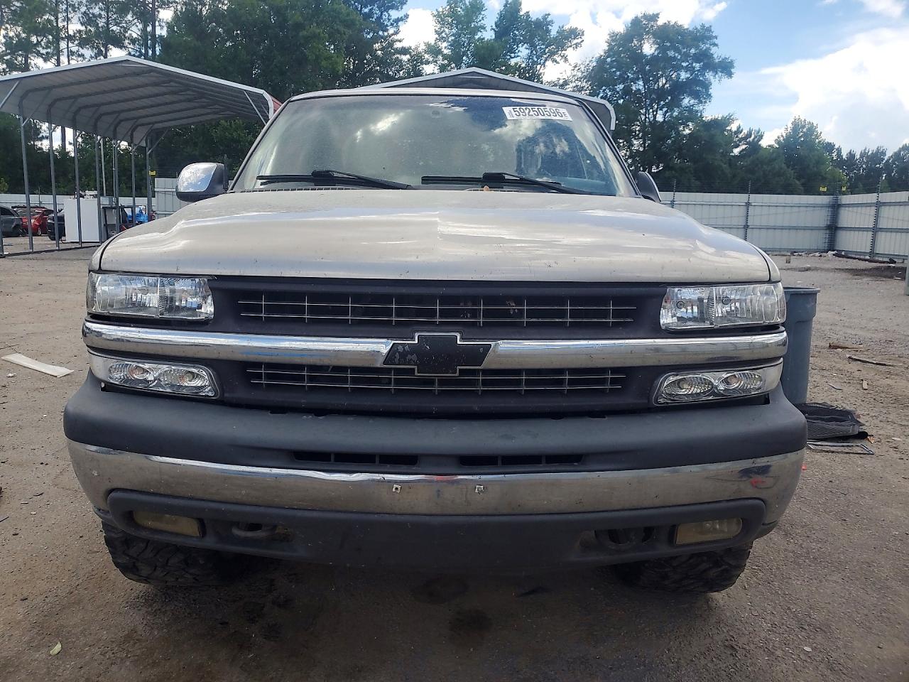 2001 Chevrolet Silverado K1500 Beige vin: 2GCEK19T011148254