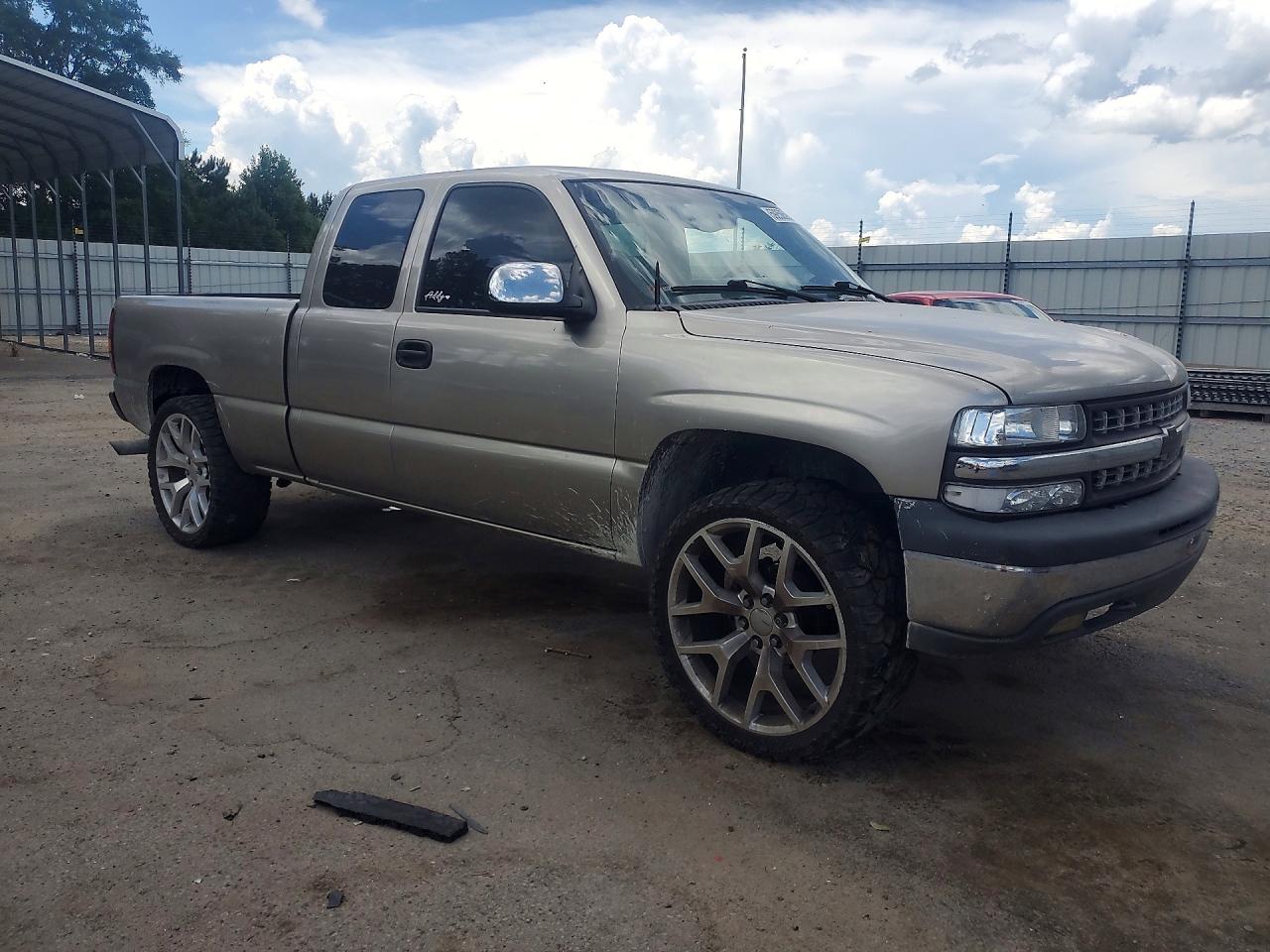2001 Chevrolet Silverado K1500 Beige vin: 2GCEK19T011148254