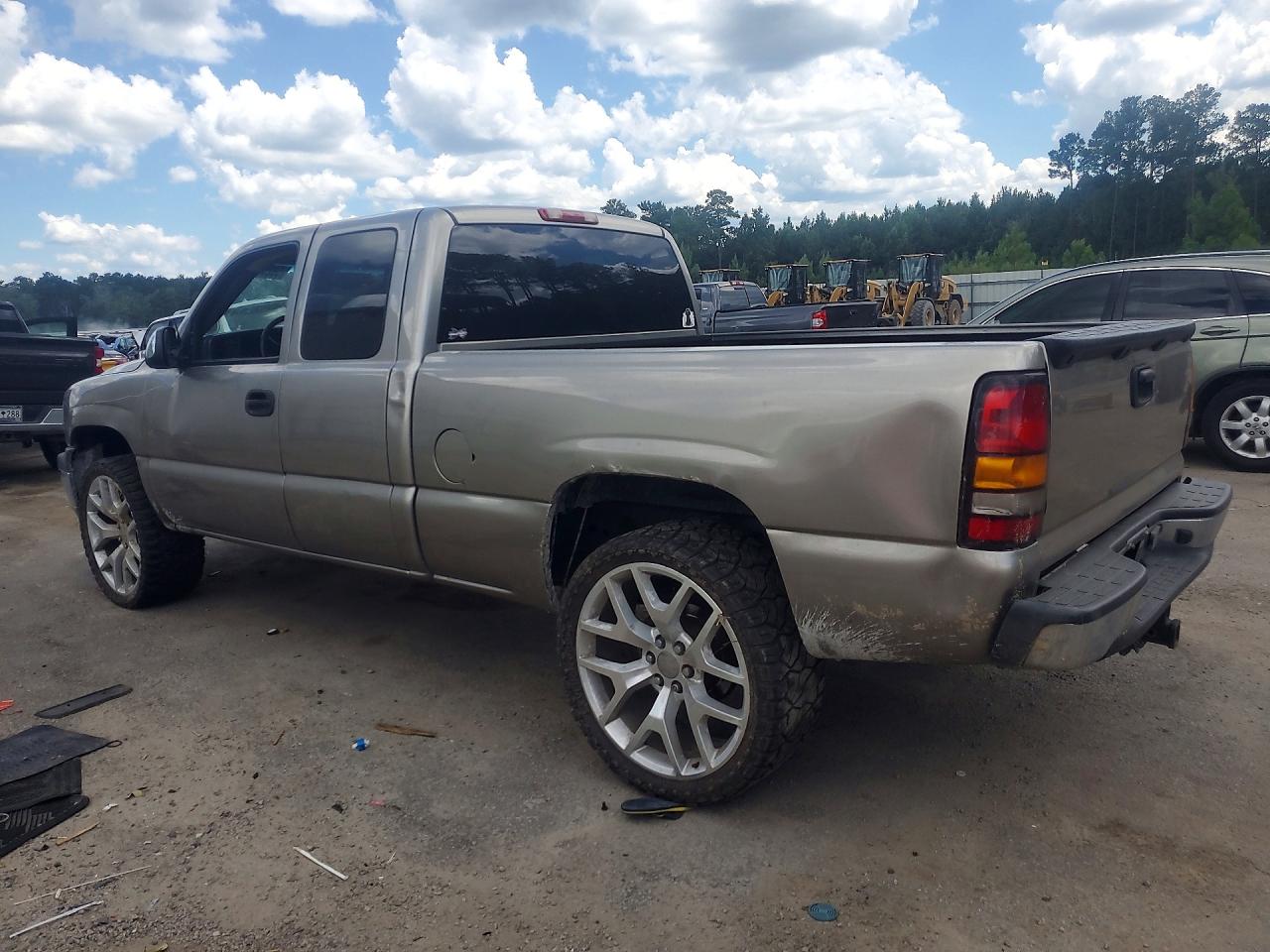 2001 Chevrolet Silverado K1500 Beige vin: 2GCEK19T011148254
