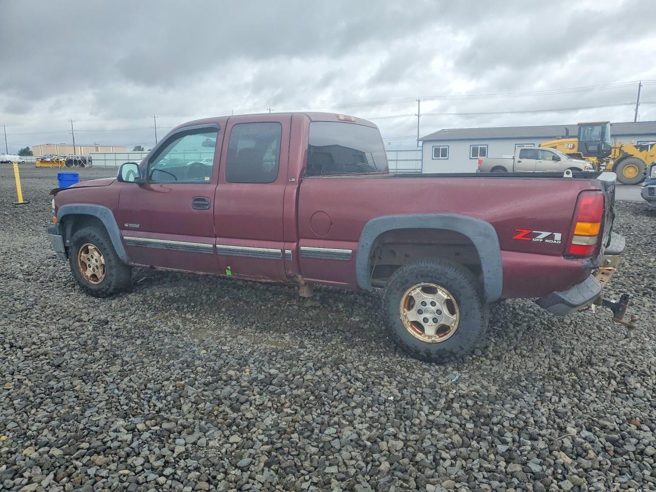 2001 Chevrolet Silverado K1500 Burgundy vin: 2GCEK19T011279426