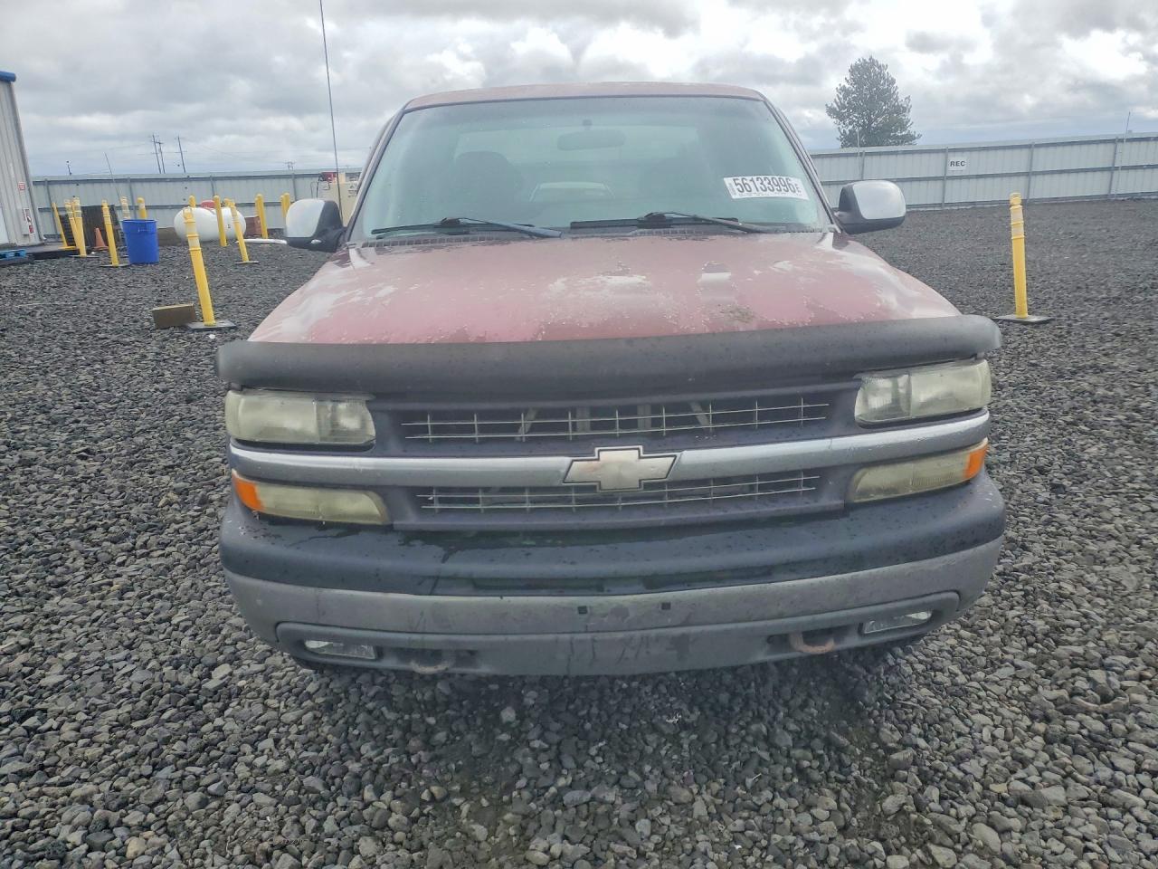 2001 Chevrolet Silverado K1500 Burgundy vin: 2GCEK19T011279426