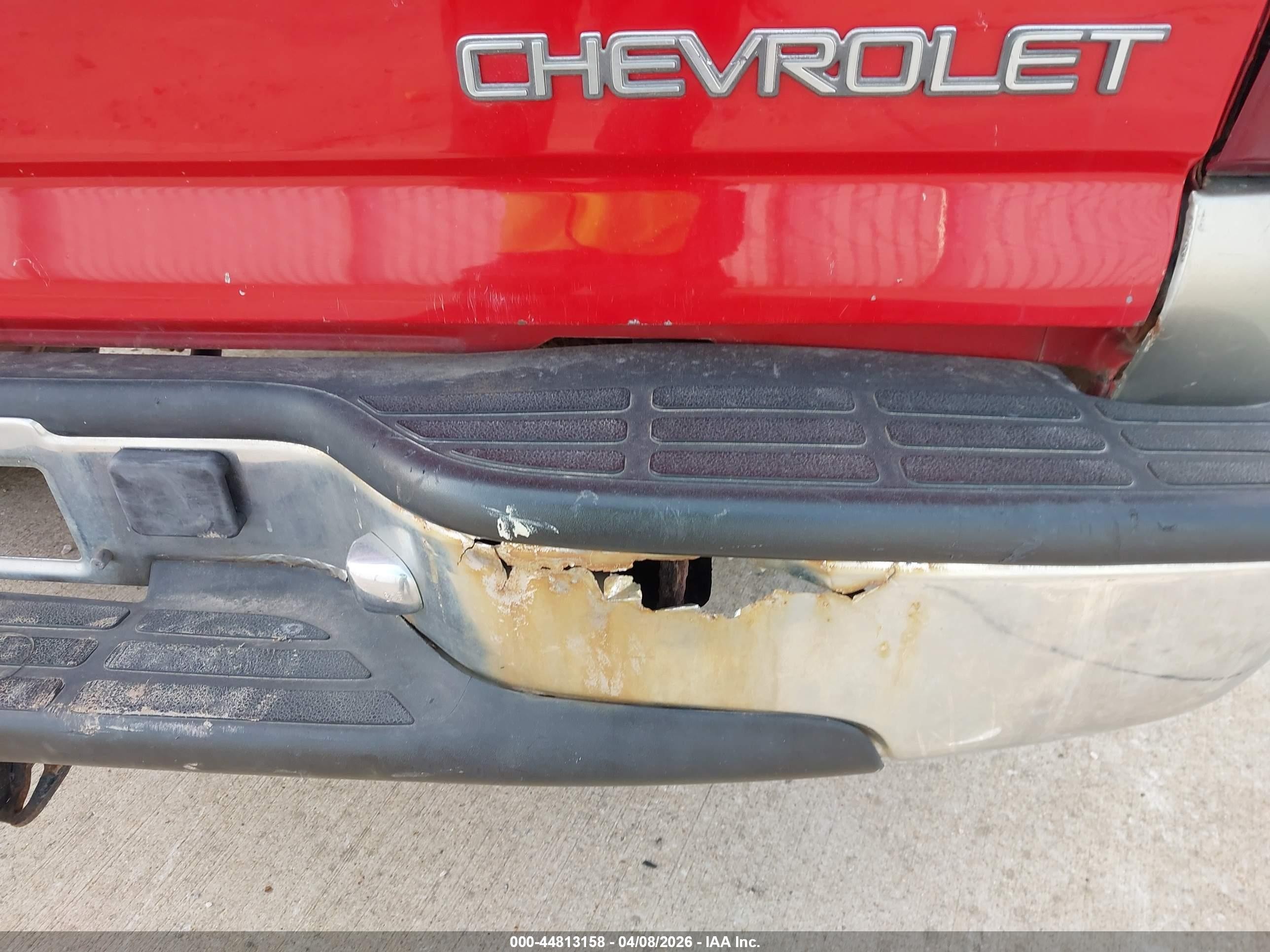 2002 Chevrolet Silverado 1500 Ls Красный vin: 2GCEK19T021147817