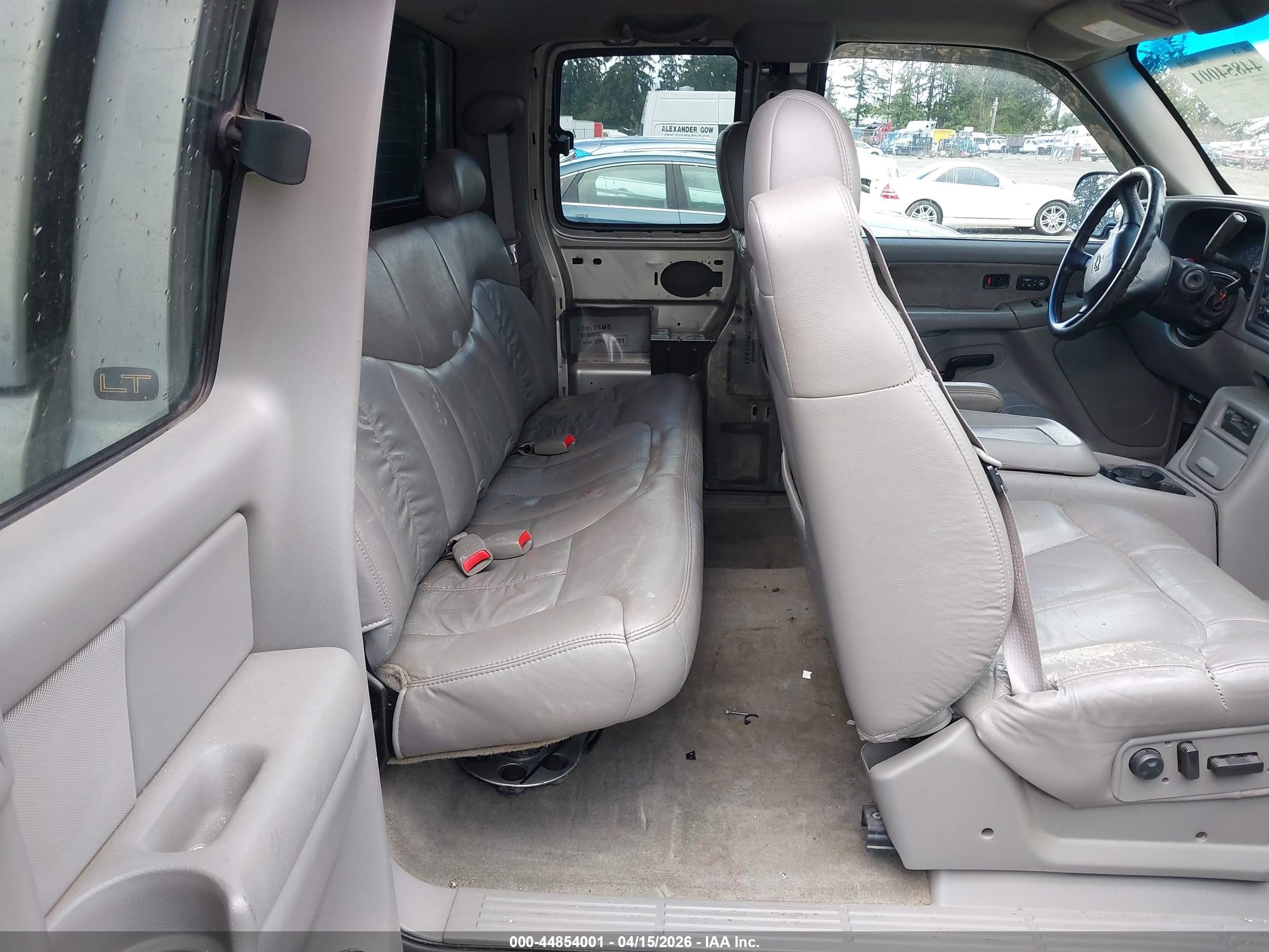 2002 Chevrolet Silverado 1500 Ls/lt Gray vin: 2GCEK19T021205800