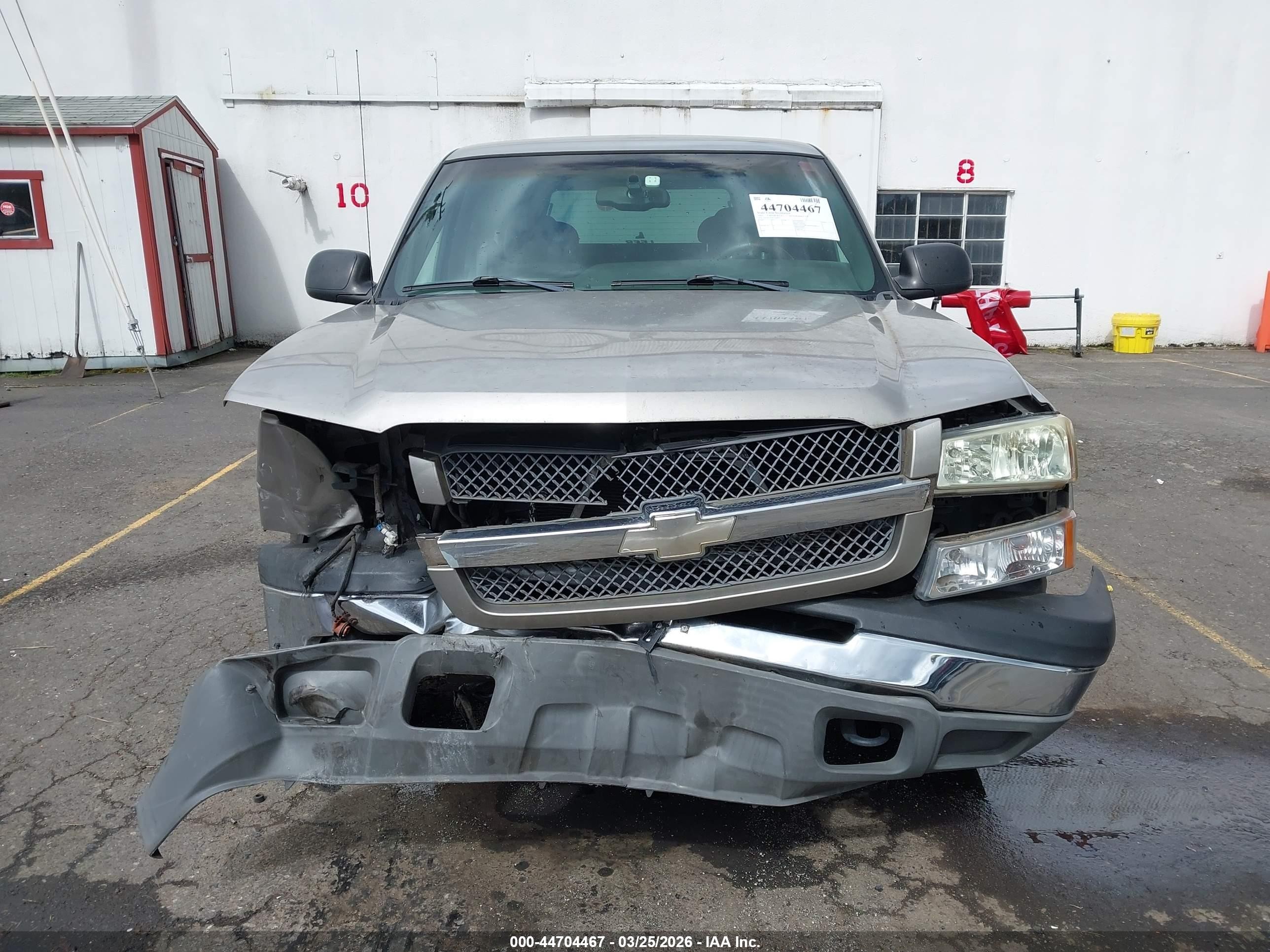 2003 Chevrolet Silverado 1500 Ls Серебряный vin: 2GCEK19T031104810