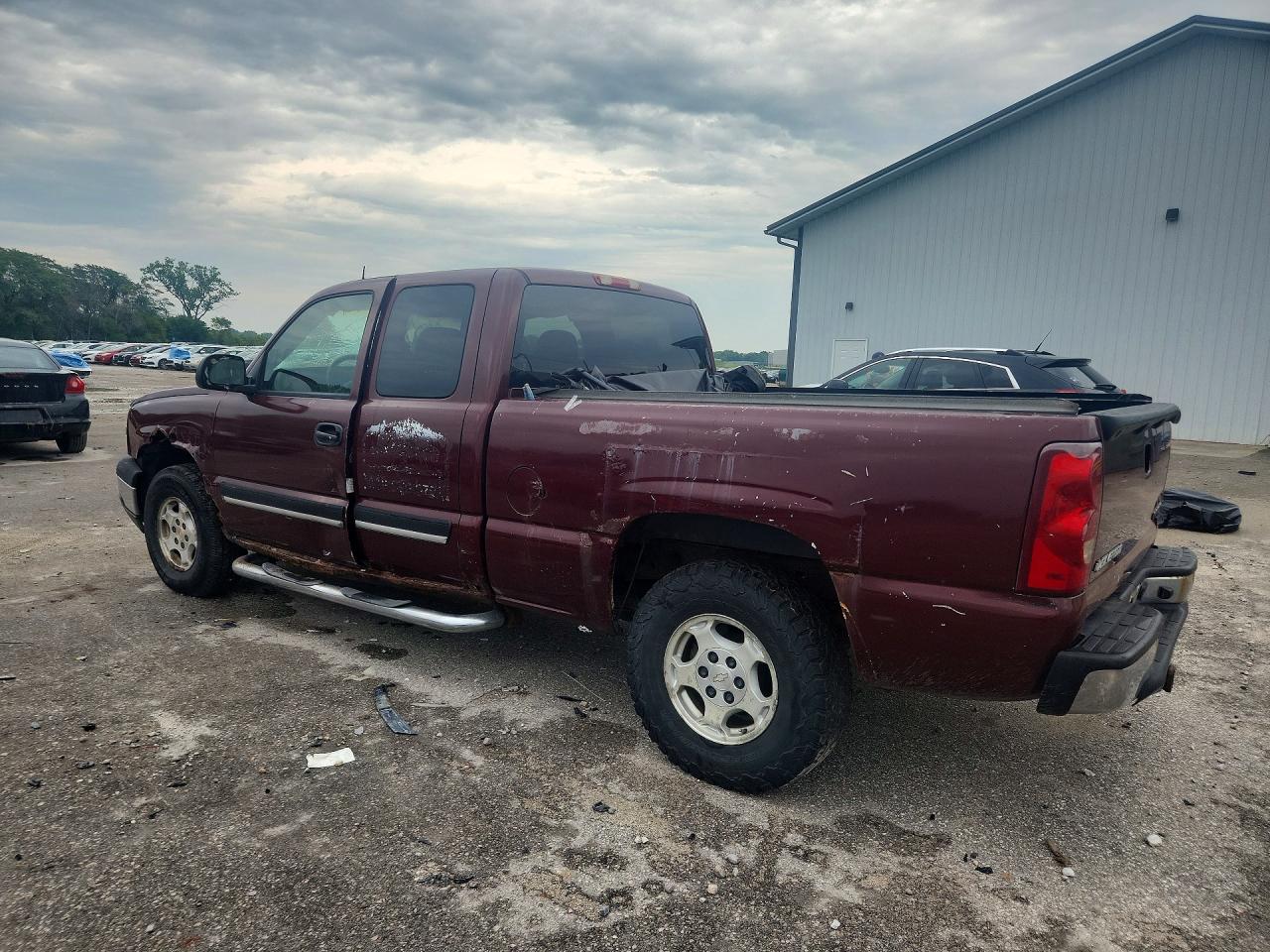 2003 Chevrolet Silverado K1500 Brown vin: 2GCEK19T031399813