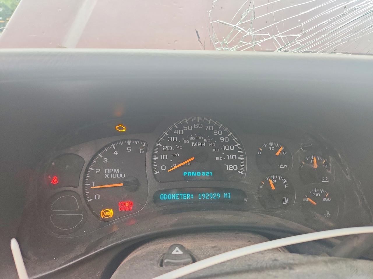 2003 Chevrolet Silverado K1500 Brown vin: 2GCEK19T031399813