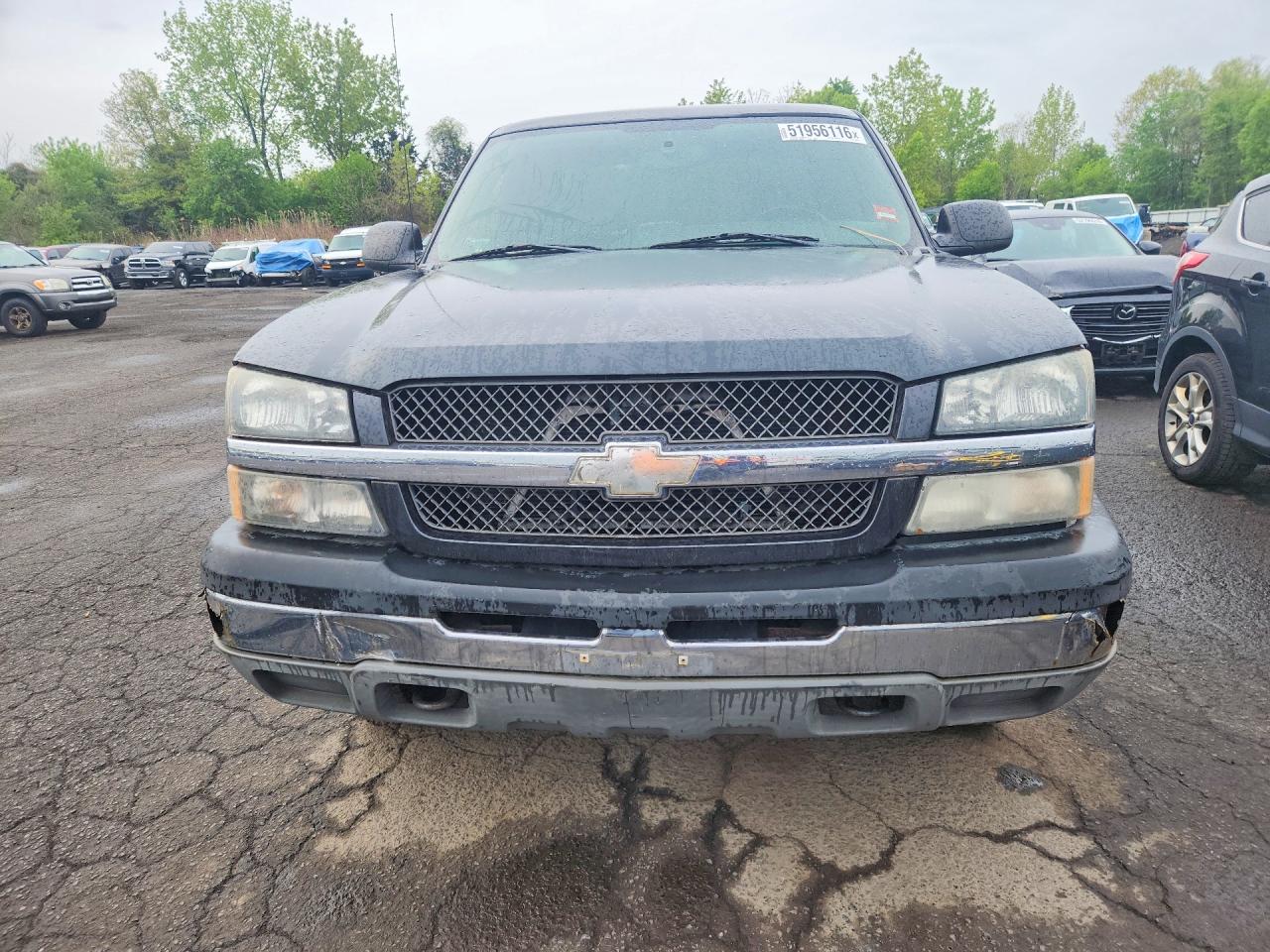 2004 Chevrolet Silverado K1500 Green vin: 2GCEK19T041101326