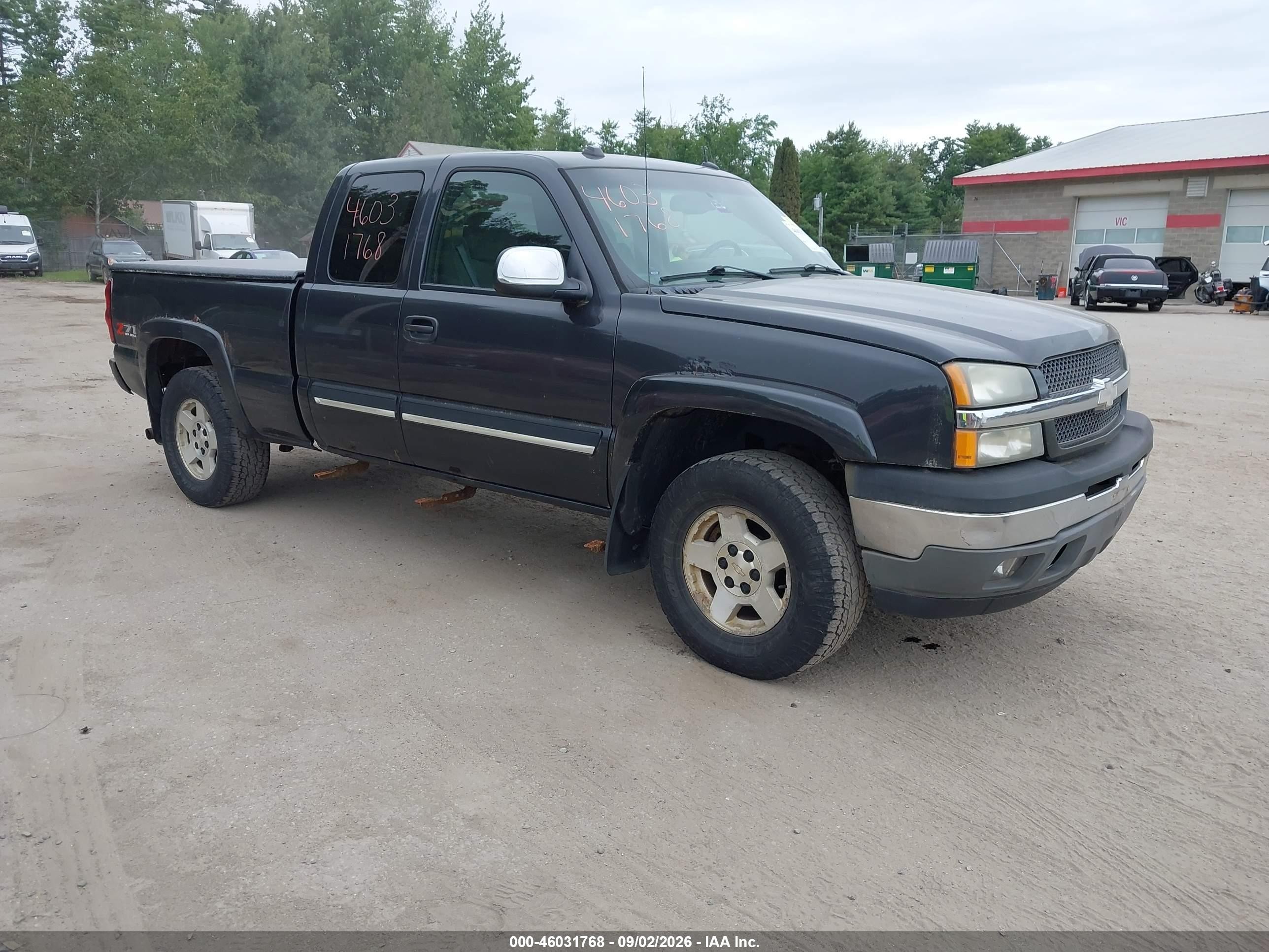 2005 Chevrolet Silverado 1500 Z71 Gray vin: 2GCEK19T051200603