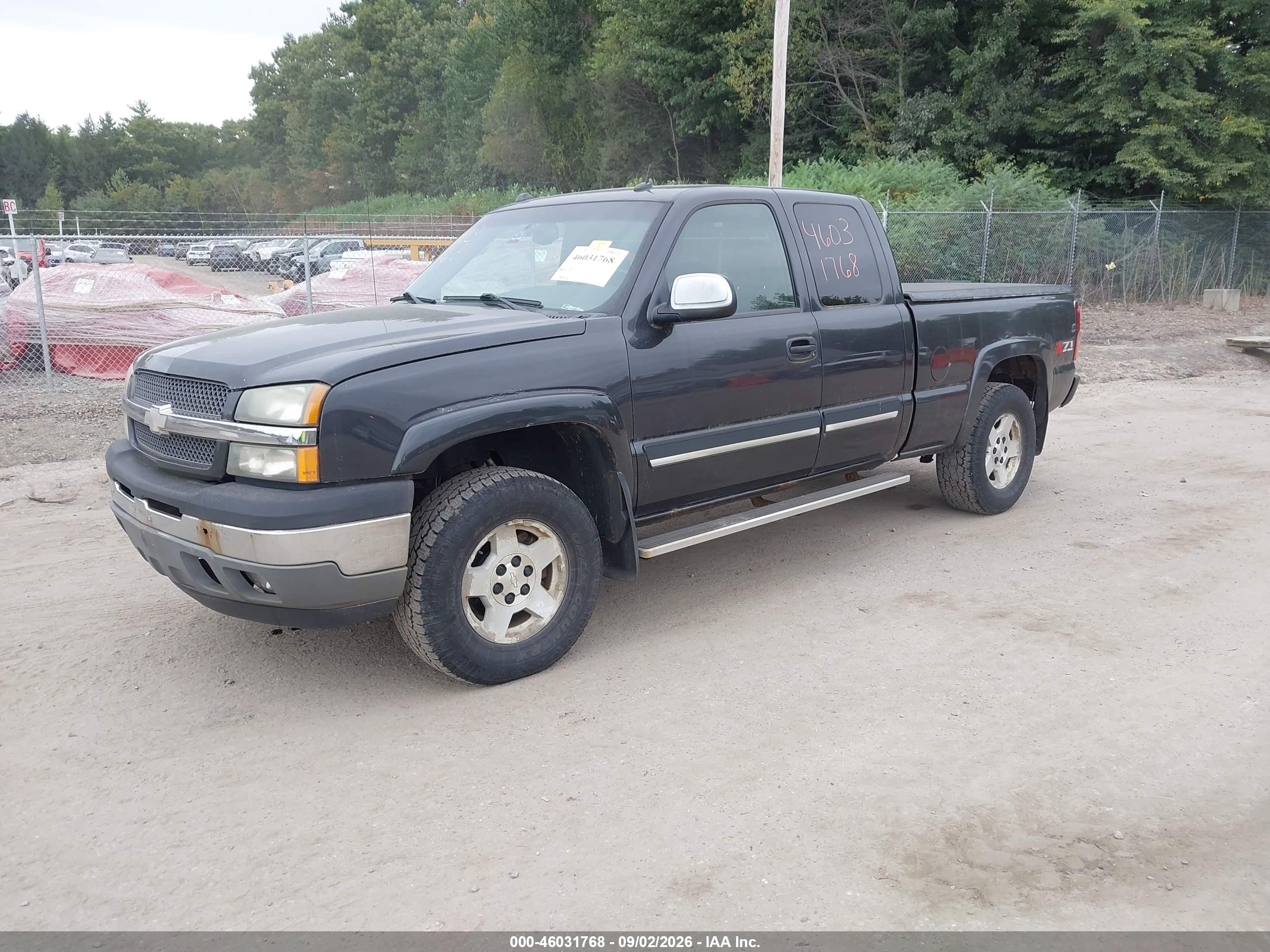 2005 Chevrolet Silverado 1500 Z71 Gray vin: 2GCEK19T051200603