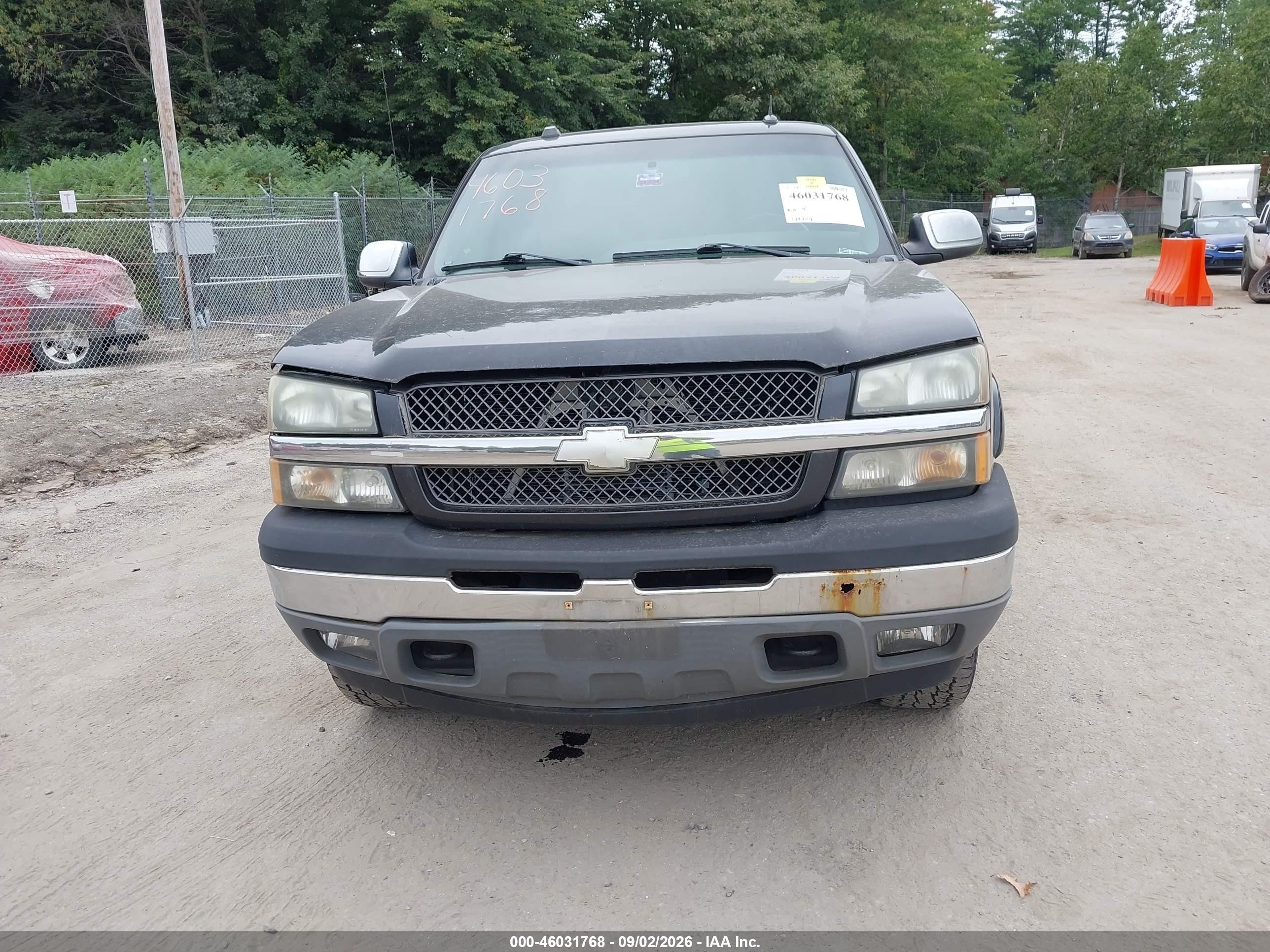 2005 Chevrolet Silverado 1500 Z71 Gray vin: 2GCEK19T051200603
