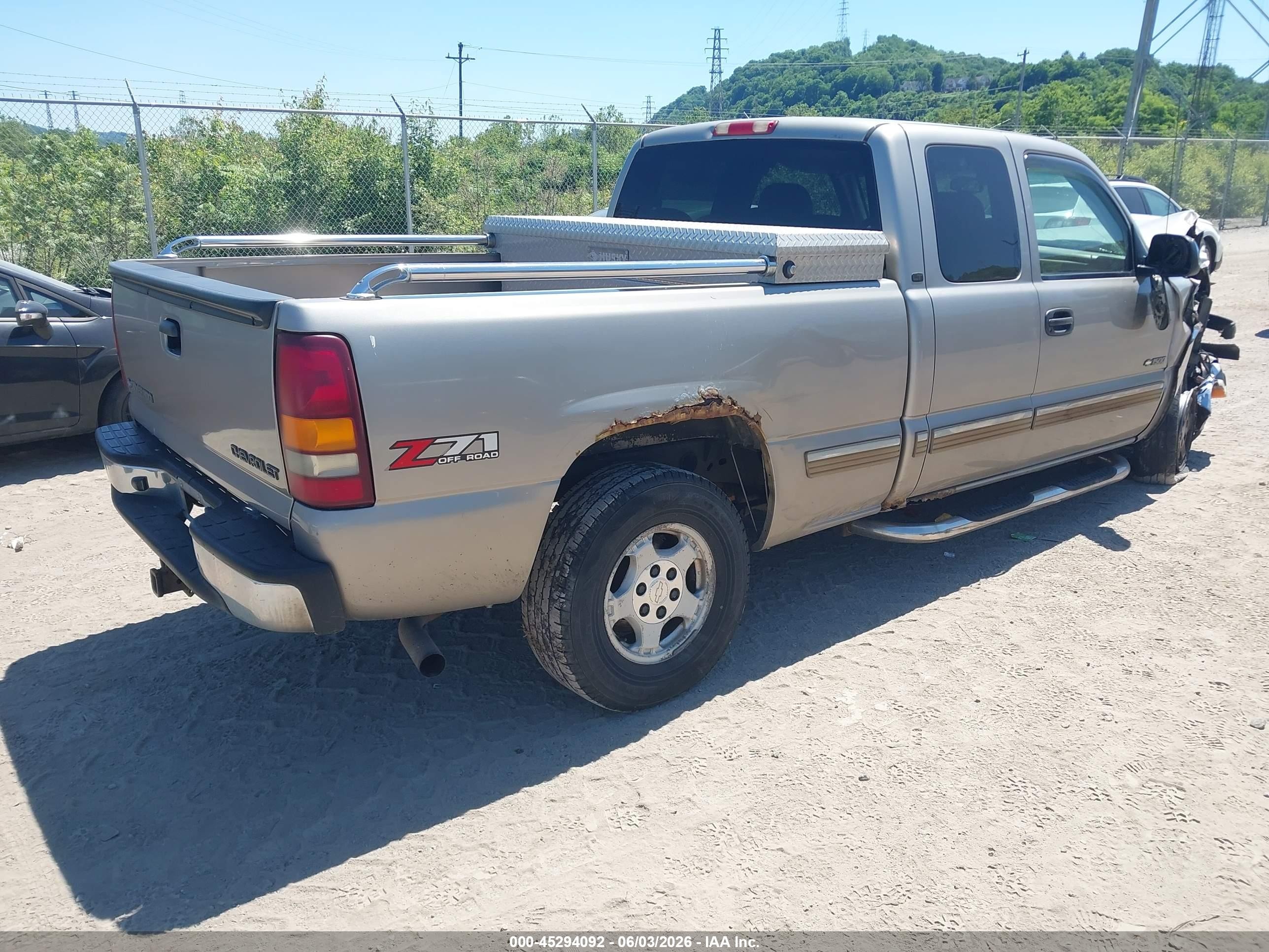 2002 Chevrolet Silverado 1500 Lt Gold vin: 2GCEK19T121210746