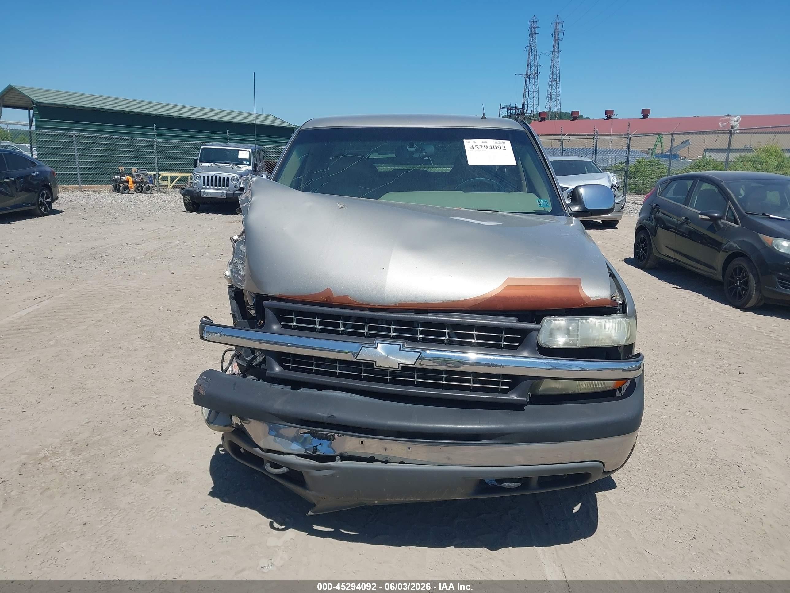 2002 Chevrolet Silverado 1500 Lt Gold vin: 2GCEK19T121210746