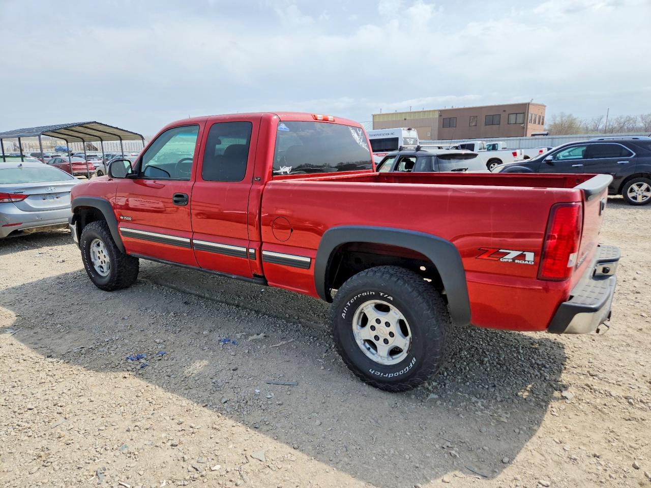 2002 Chevrolet Silverado K1500 Красный vin: 2GCEK19T121235548