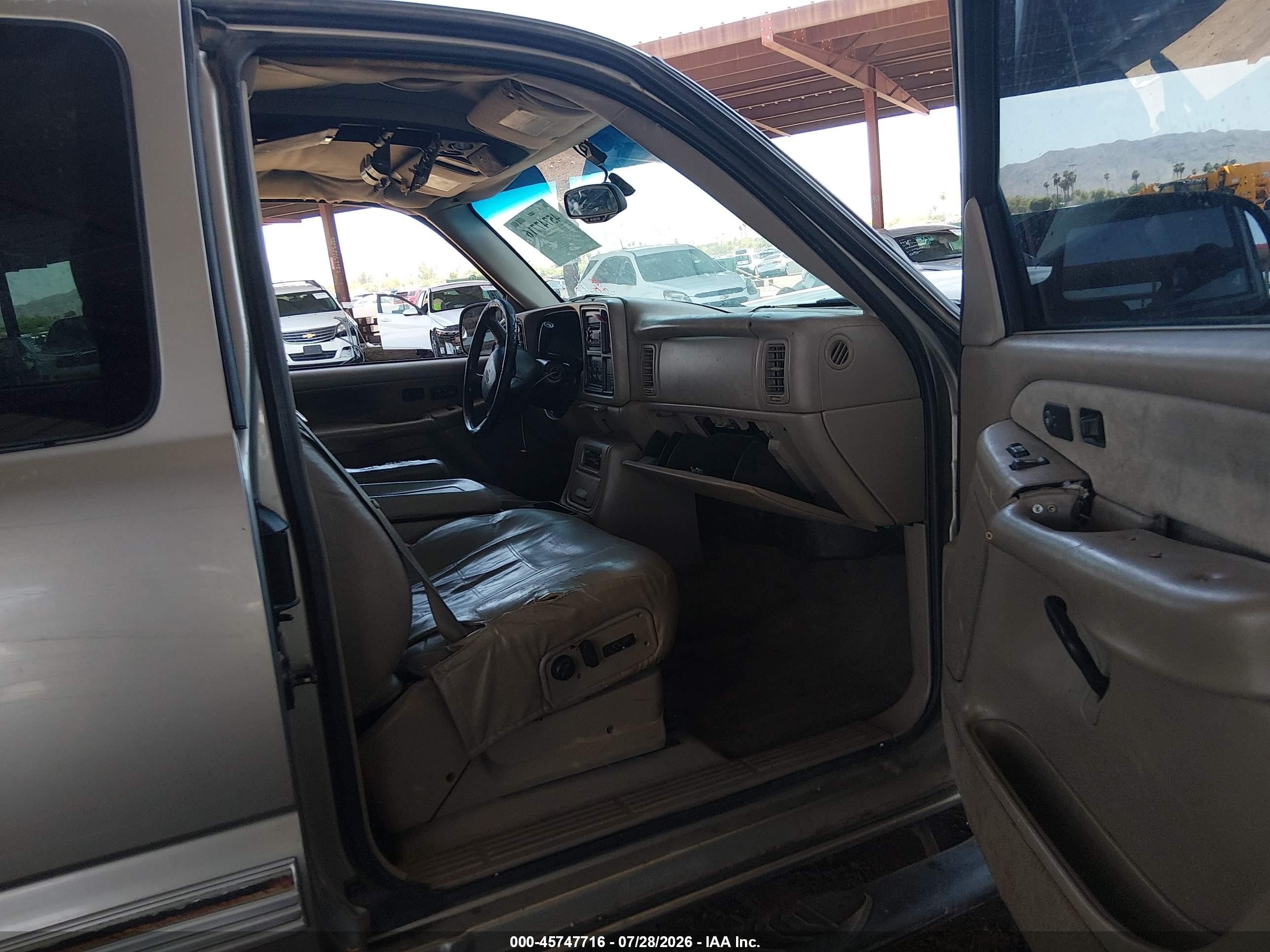 2002 Chevrolet Silverado 1500 Lt Champagne vin: 2GCEK19T121267335
