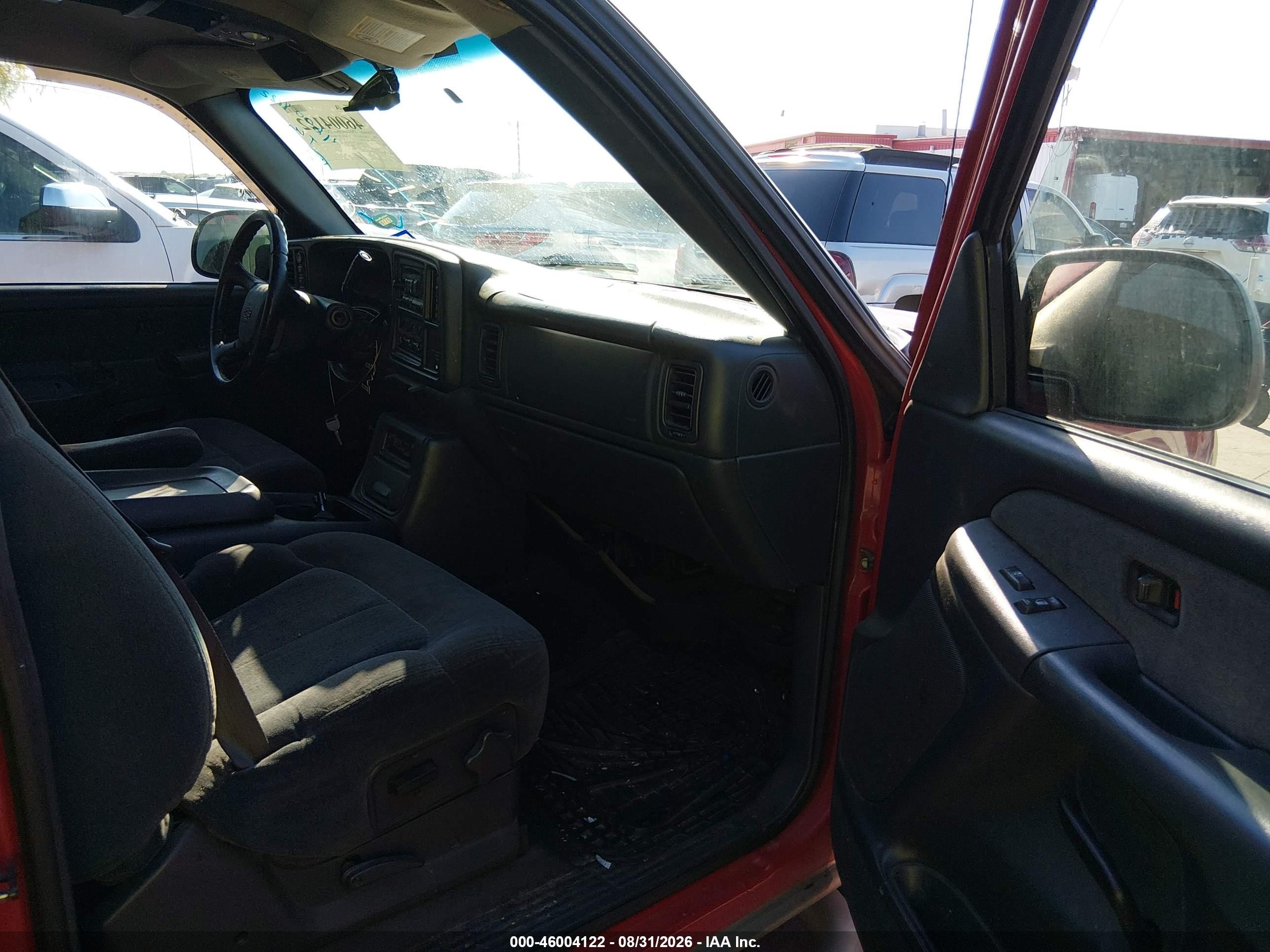 2002 Chevrolet Silverado 1500 Ls Red vin: 2GCEK19T121319935